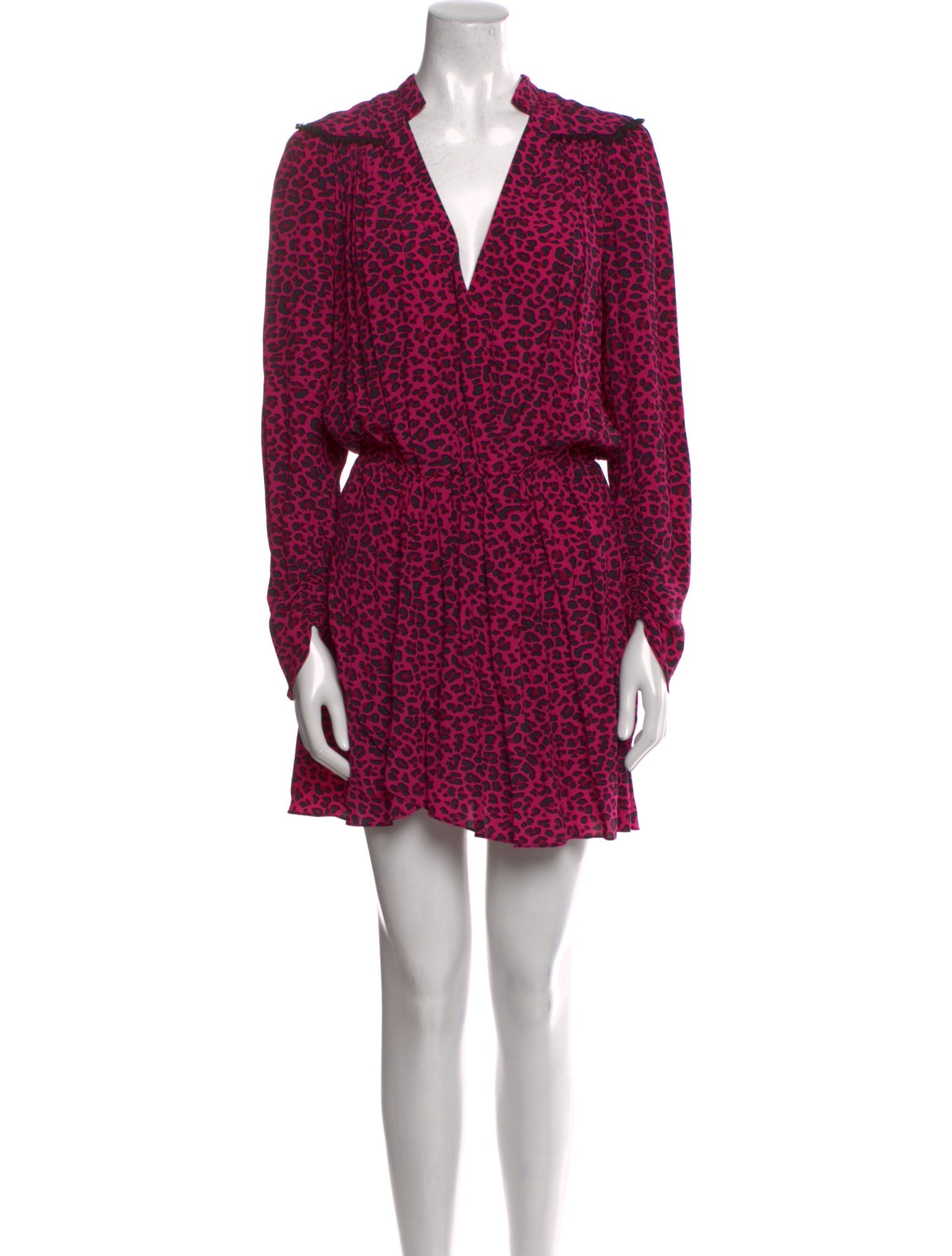 Zadig & Voltaire Floral Print Mini Dress