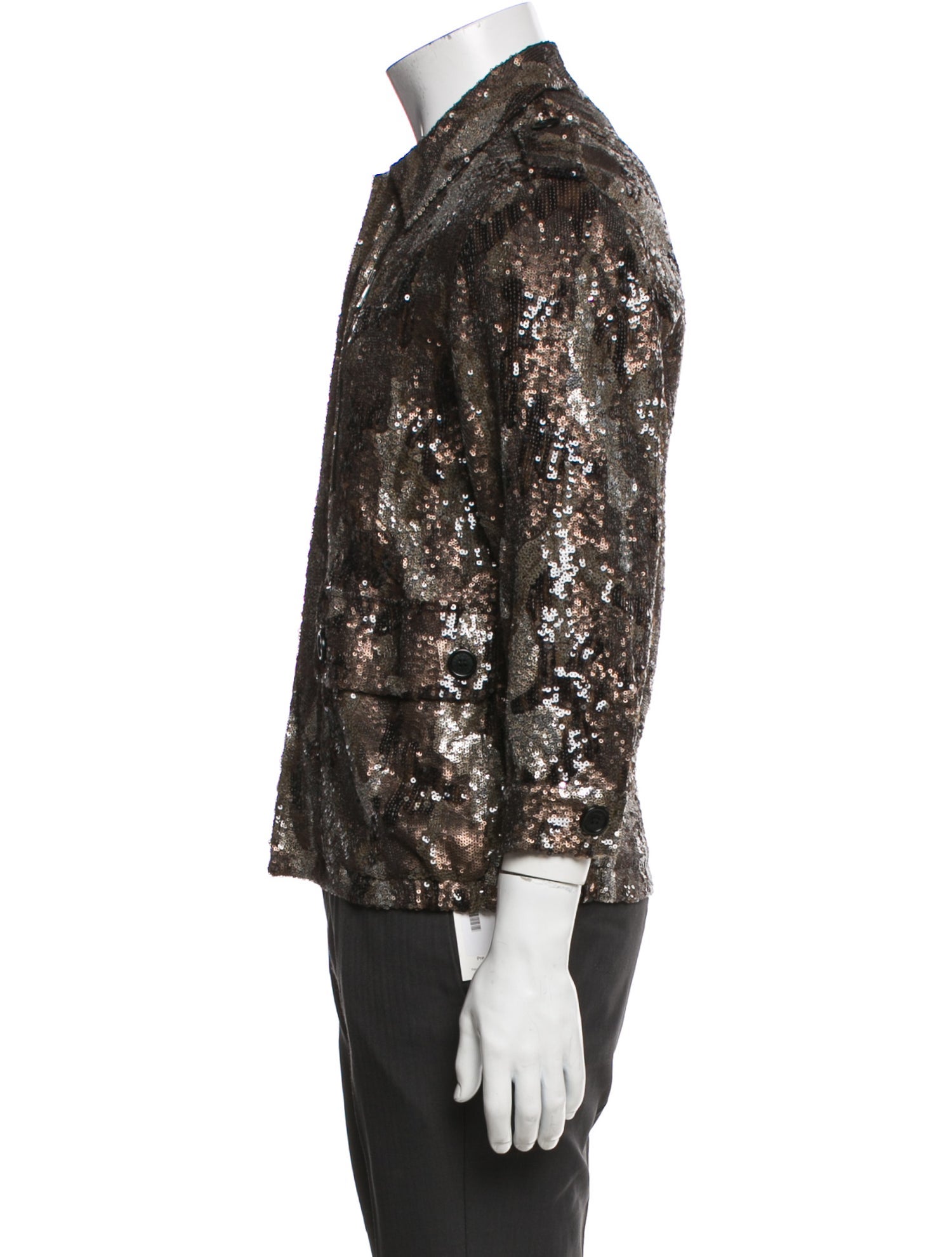 Zadig & Voltaire Animal Print Moto Jacket