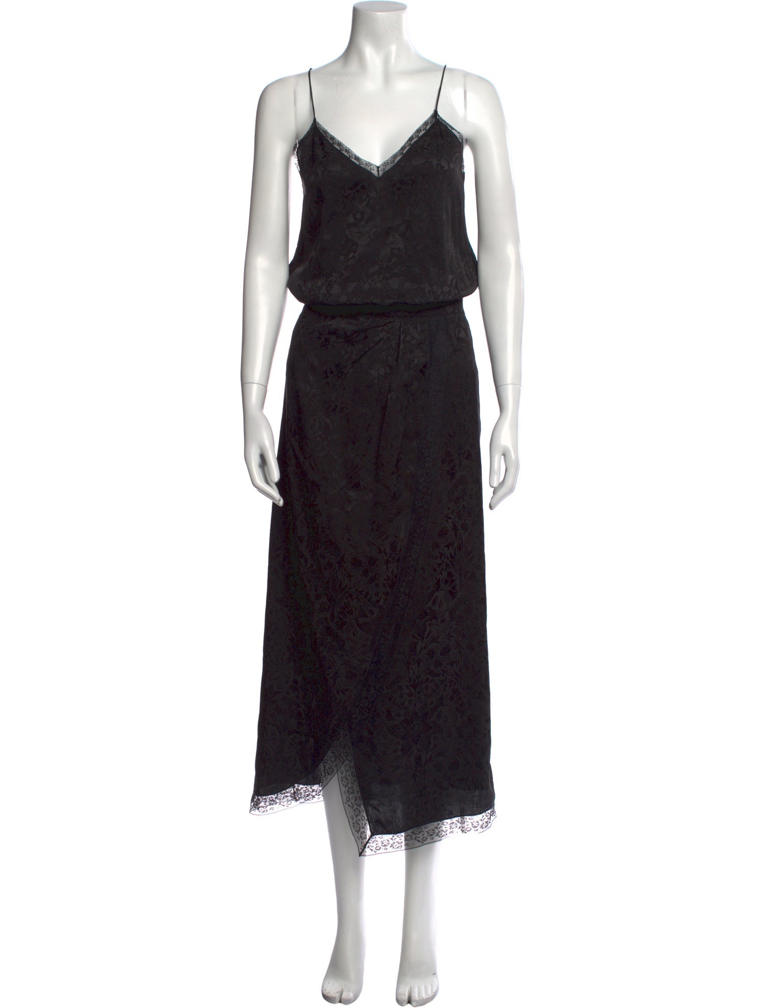 Zadig & Voltaire Silk Long Dress w/ Tags
