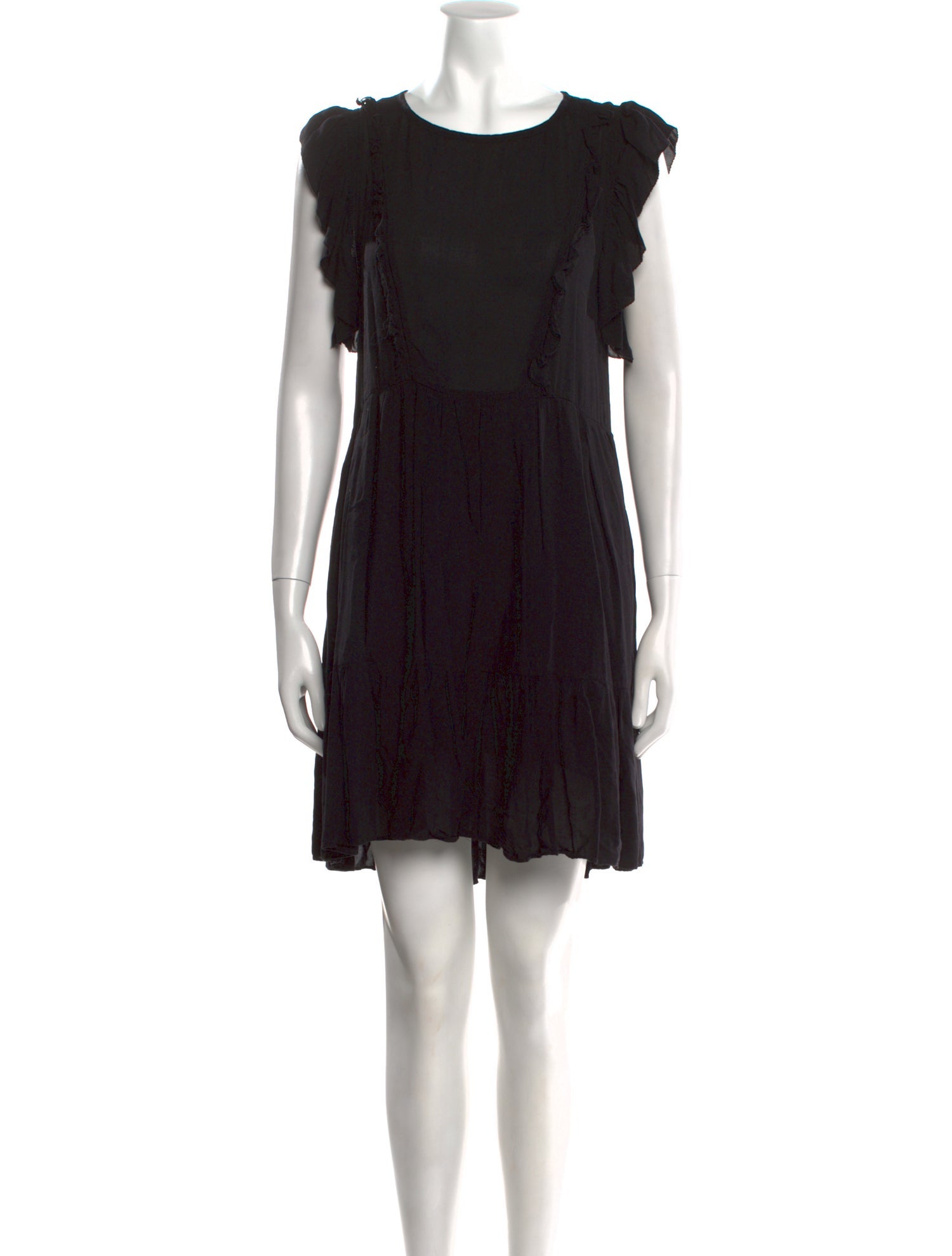 Zadig & Voltaire Crew Neck Mini Dress