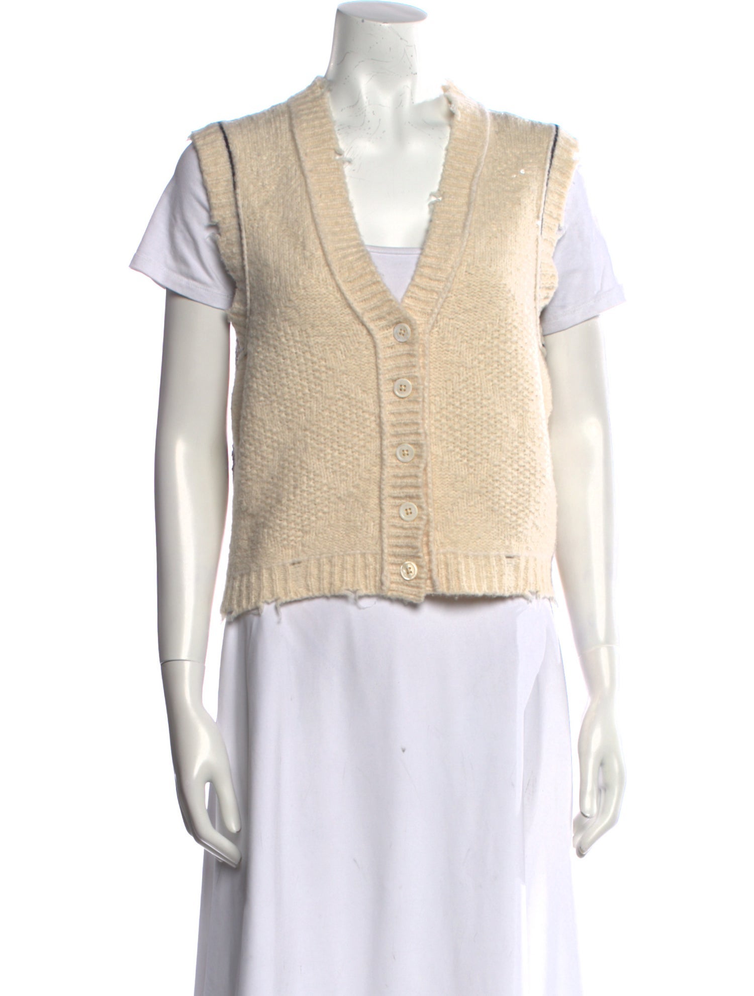 Zadig & Voltaire Merino Wool V-Neck Sweater w/ Tags