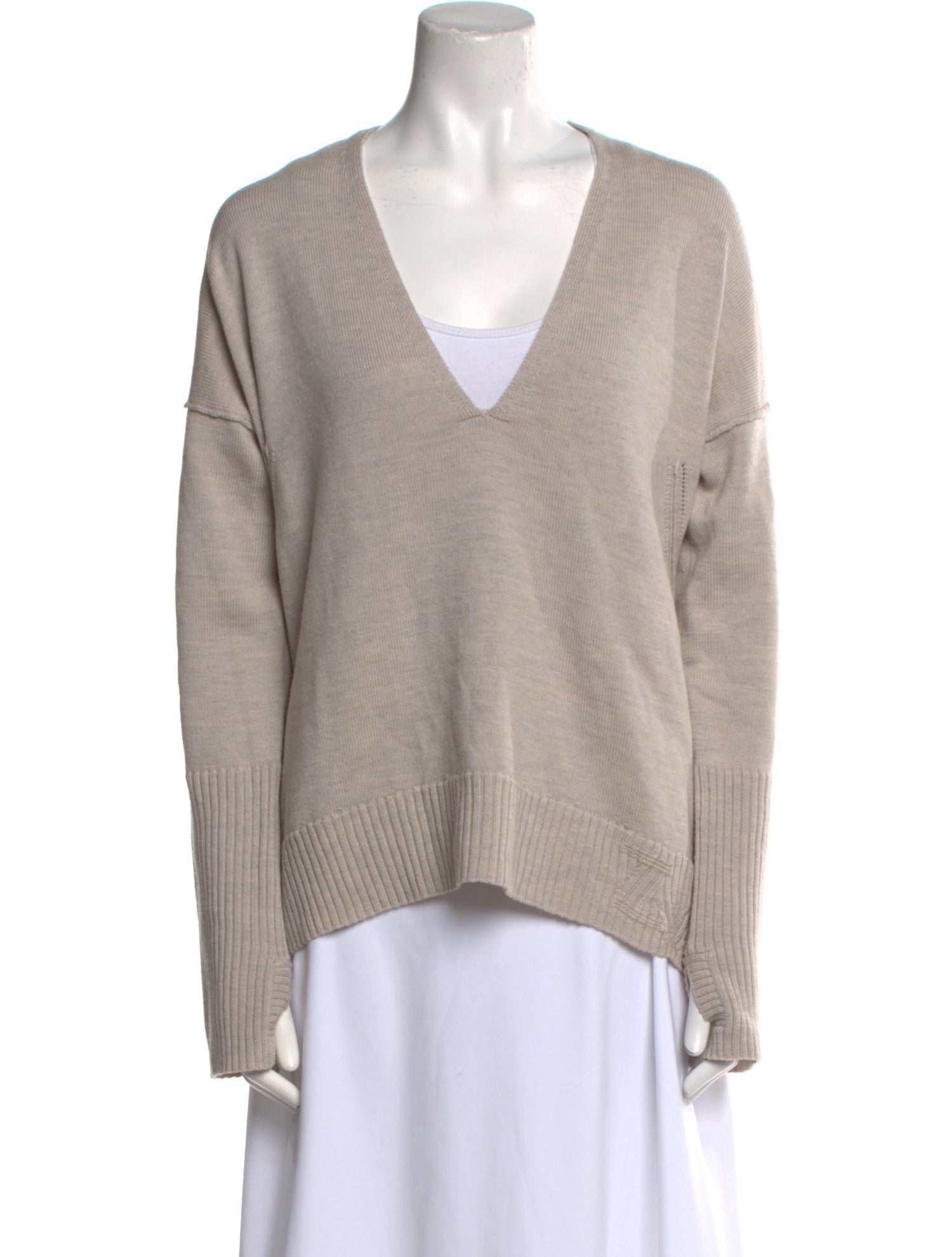 Zadig & Voltaire Merino Wool V-Neck Sweater