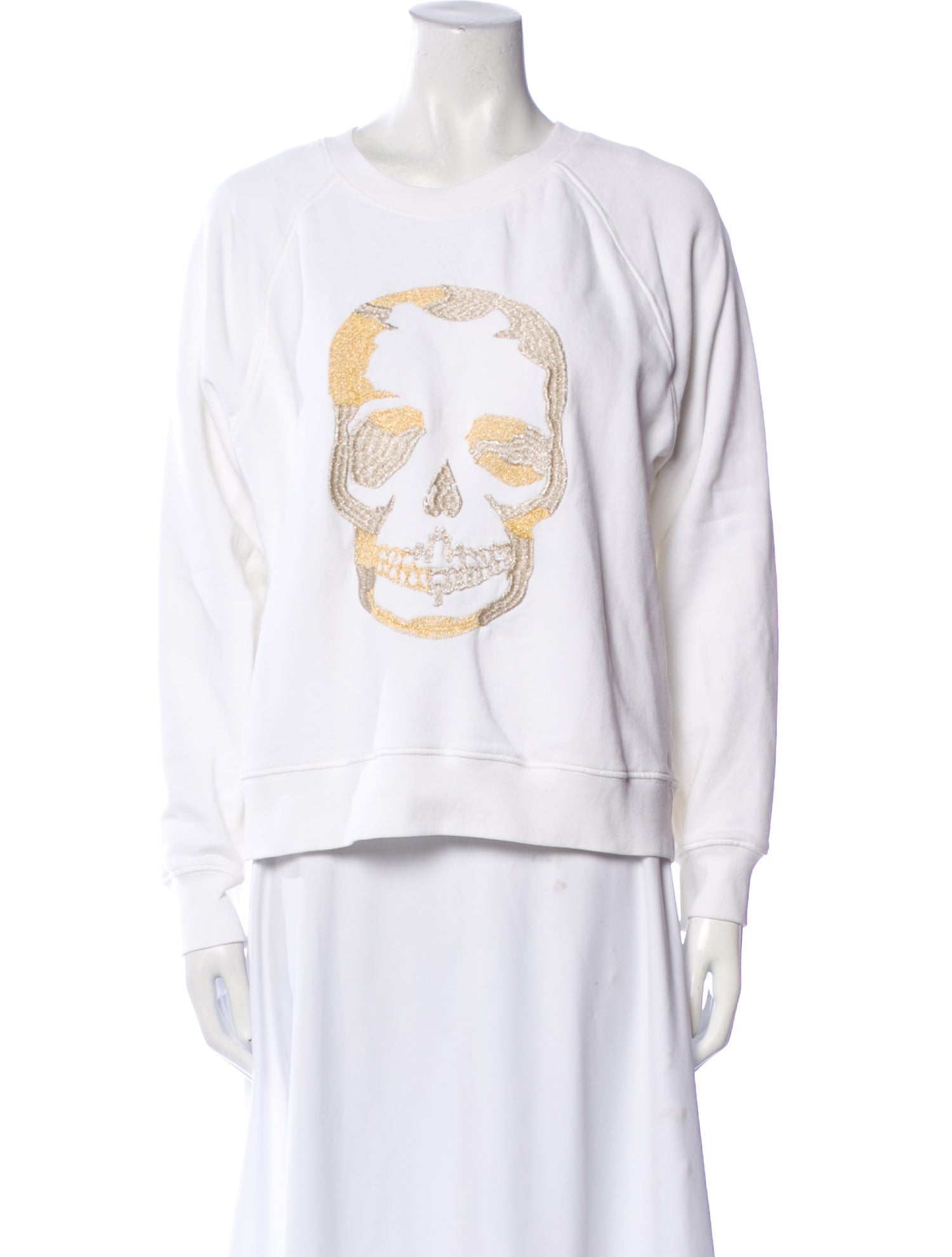 Zadig & Voltaire Crew Neck Long Sleeve Sweatshirt