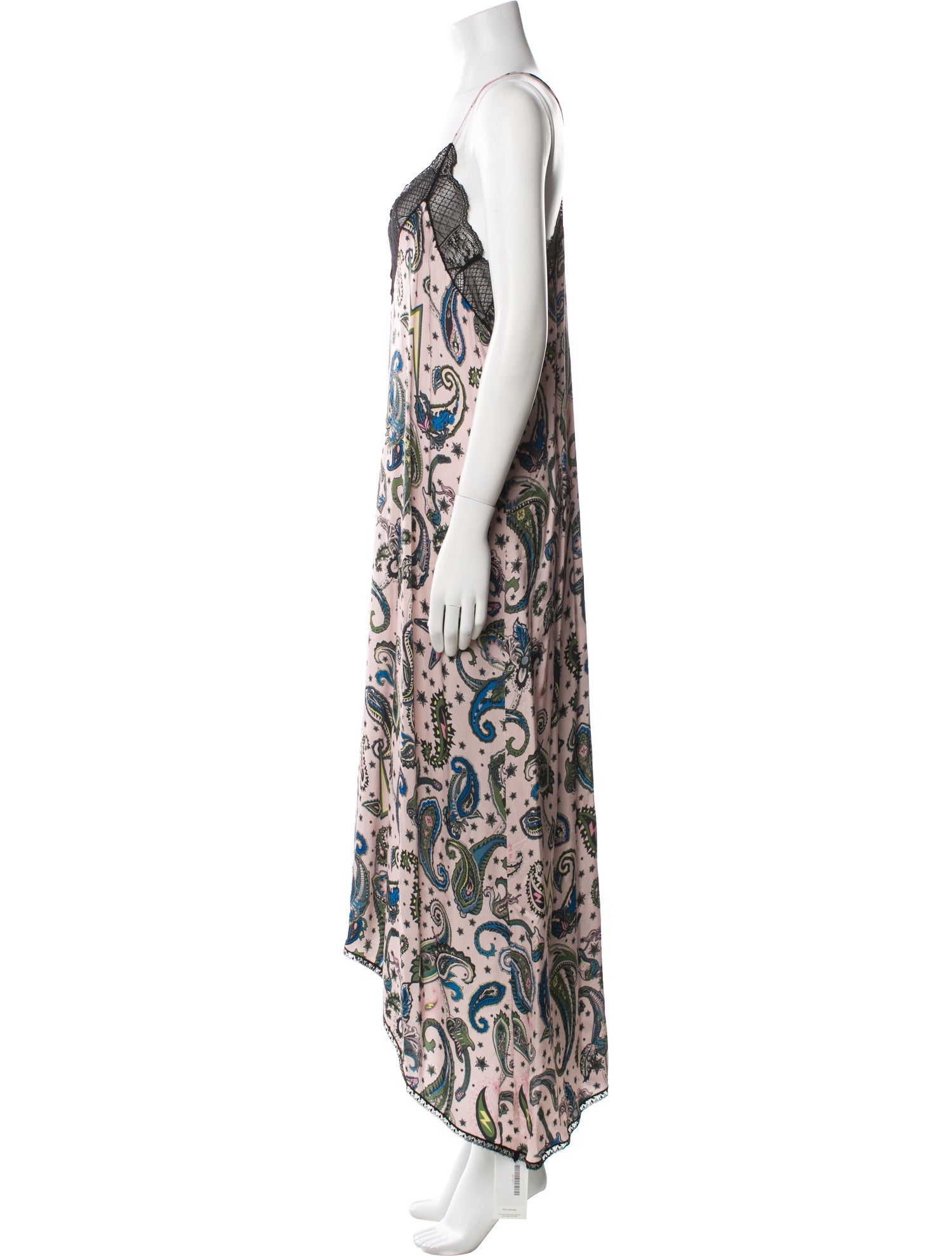 Zadig & Voltaire Paisley Print Long Dress