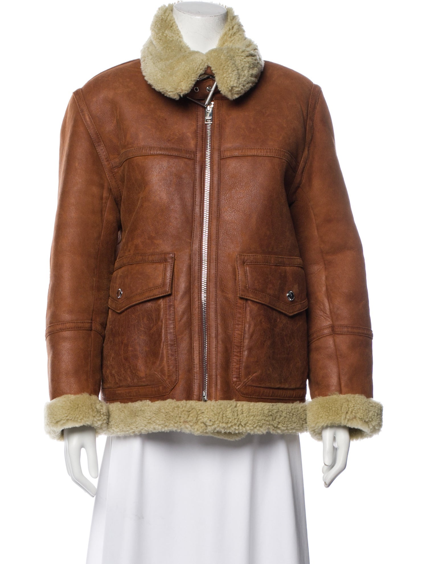Zadig & Voltaire Lamb Leather Jacket