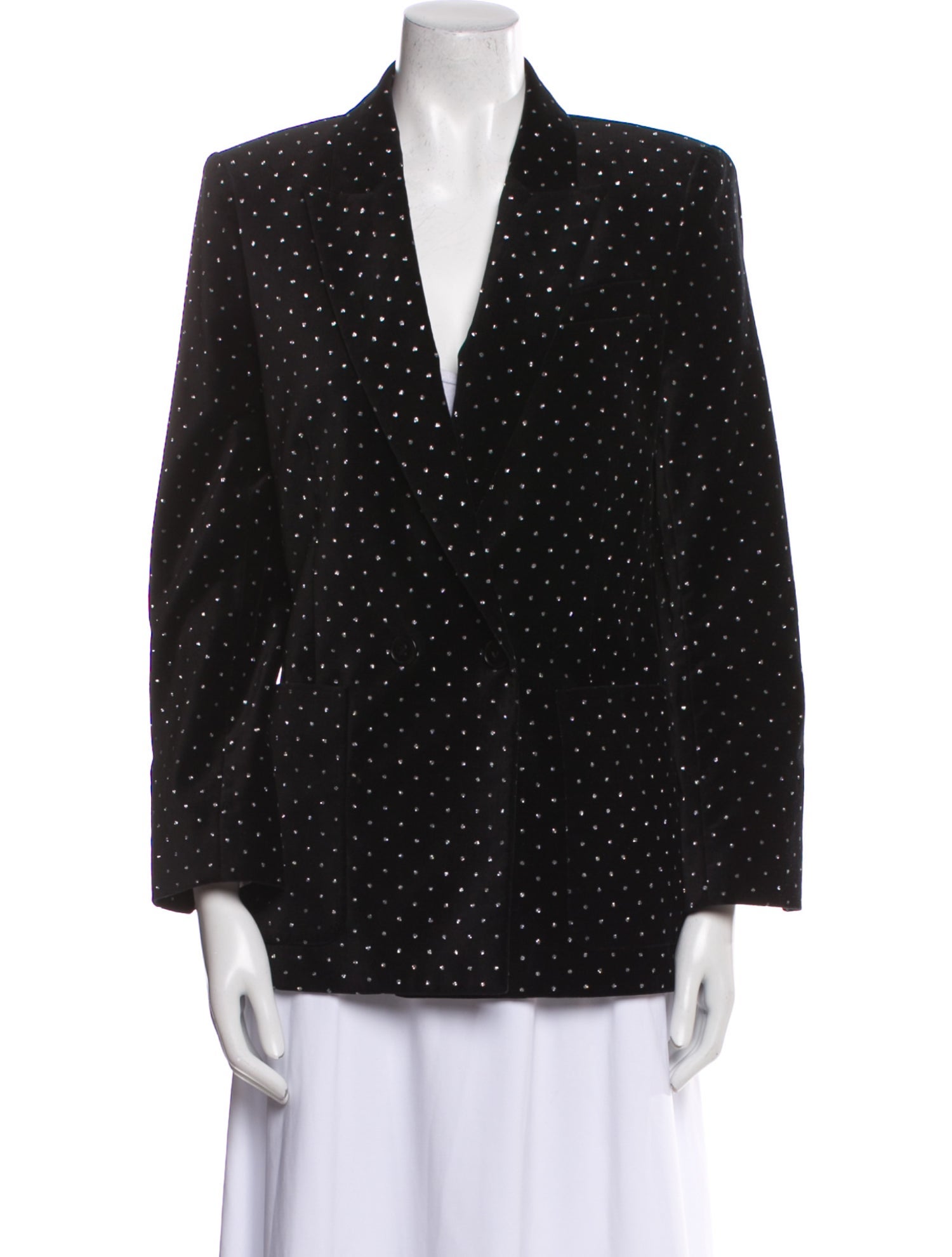 Zadig & Voltaire Polka Dot Print Blazer