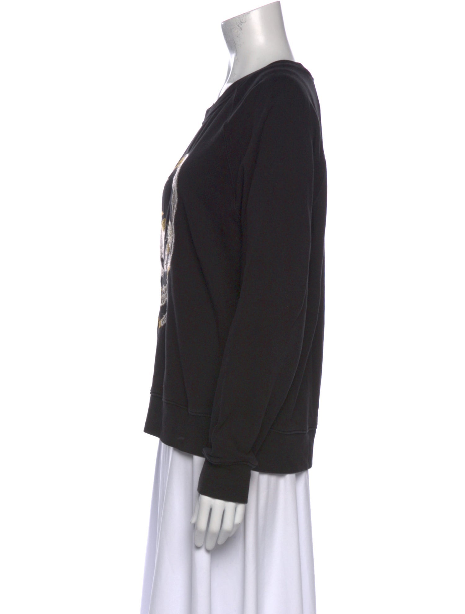 Zadig & Voltaire Graphic Print Crew Neck Sweatshirt