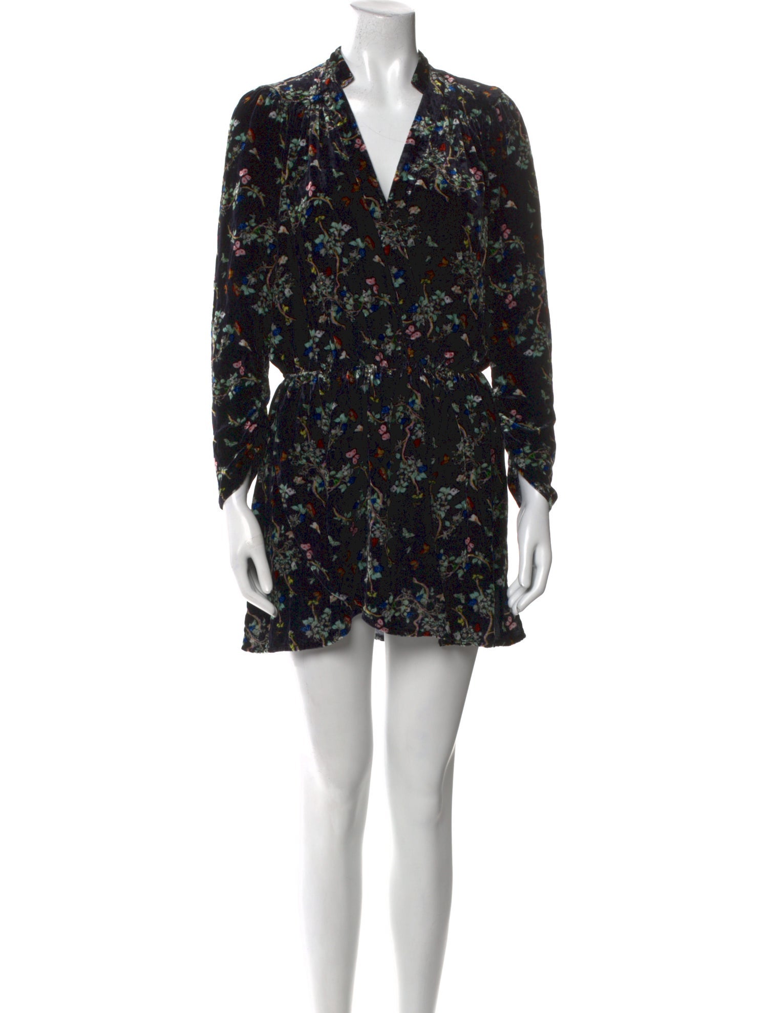 Zadig & Voltaire Floral Print Mini Dress