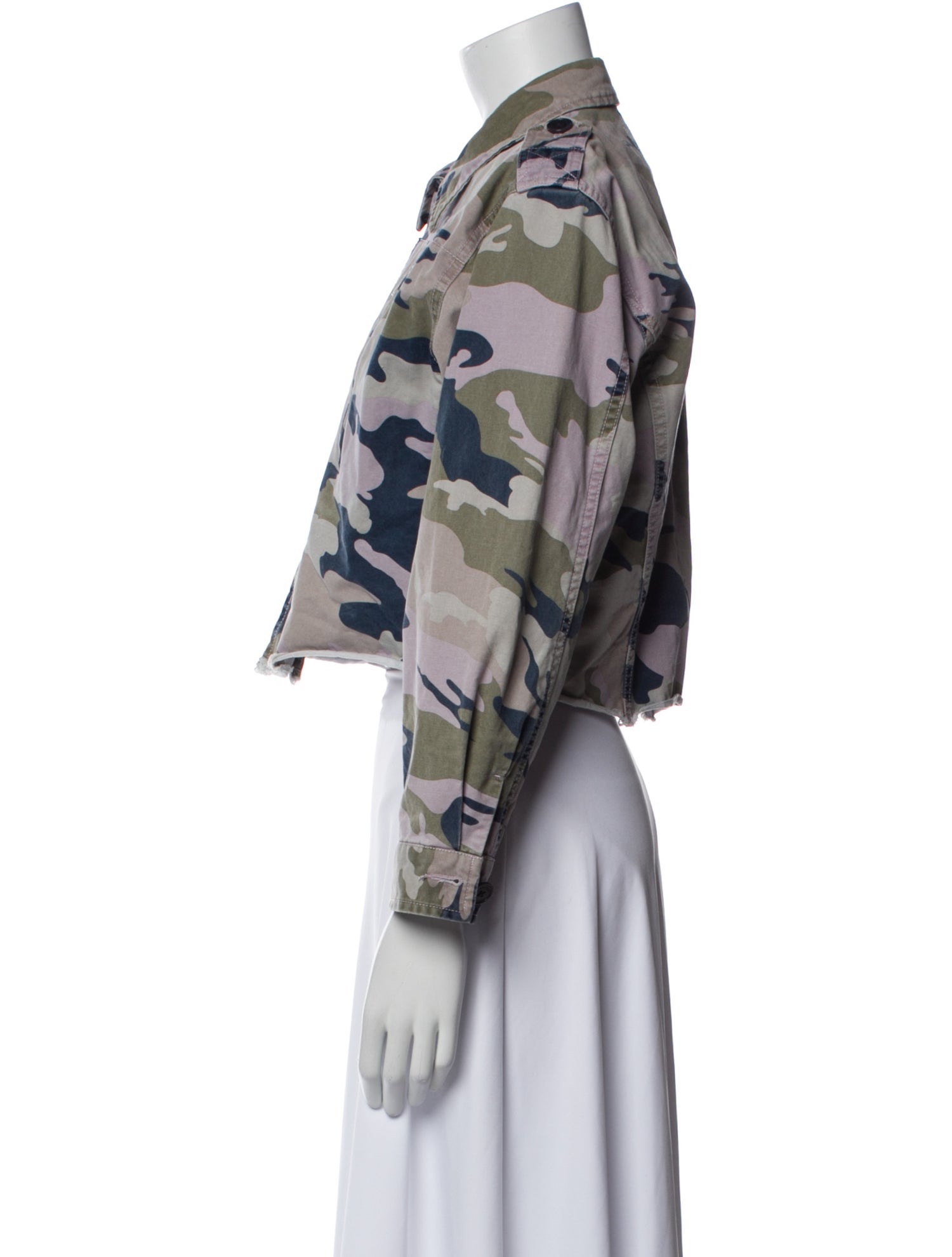 Zadig & Voltaire Floral Print Denim Jacket