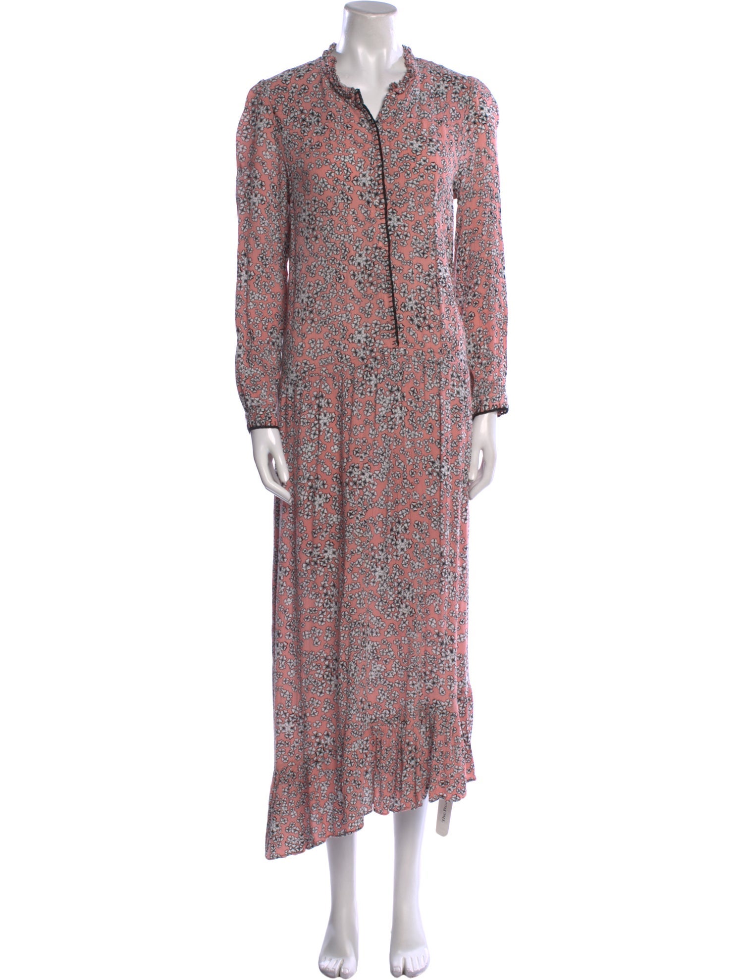 Floral Print Long Dress