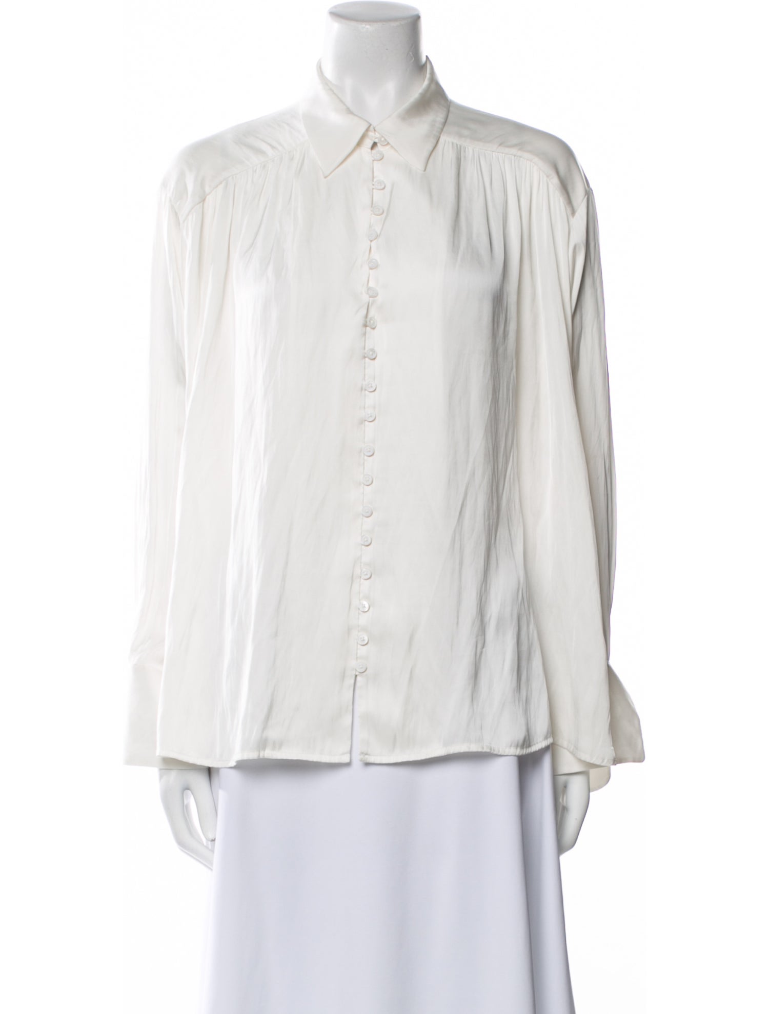Zadig & Voltaire Long Sleeve Button-Up Top