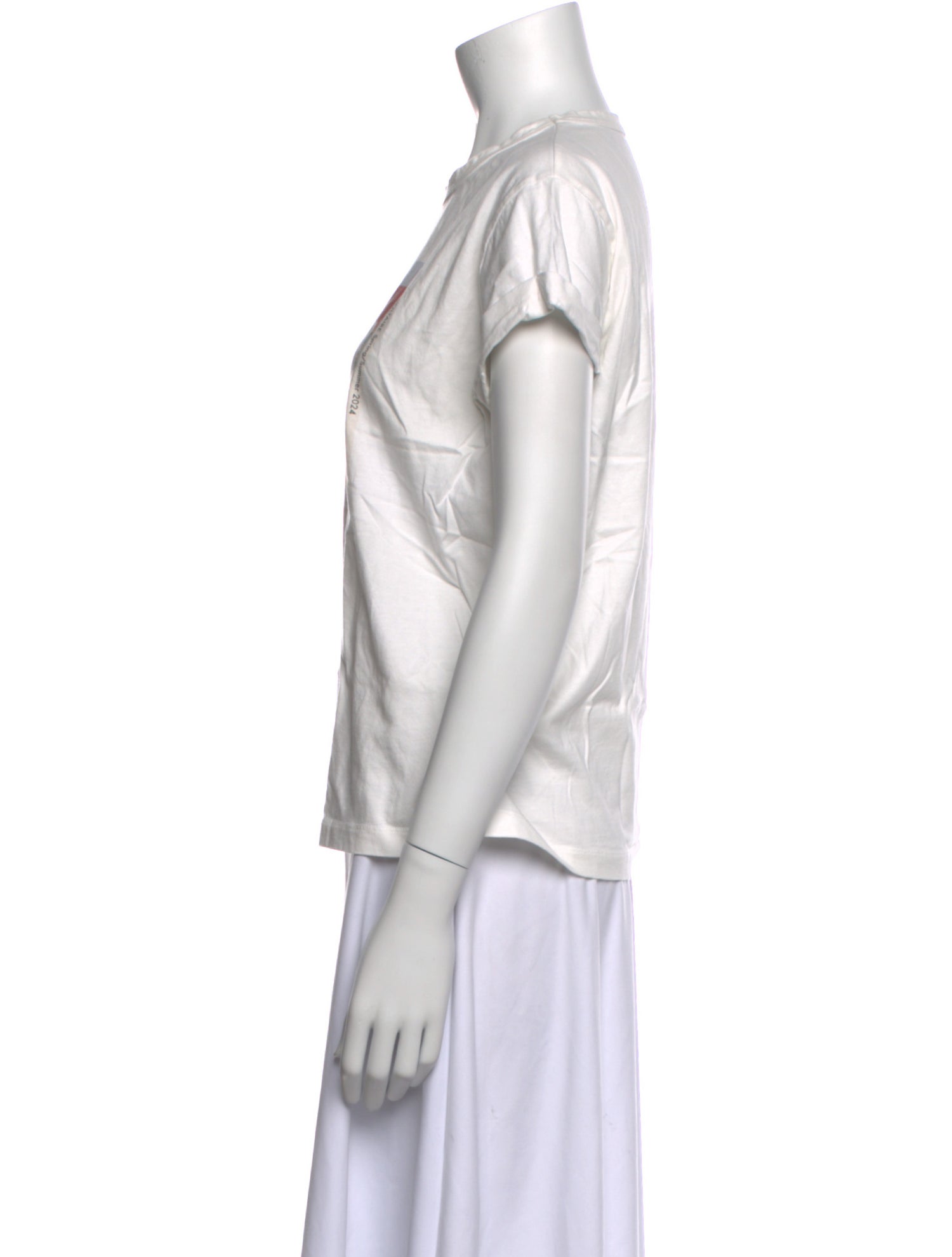 Zadig & Voltaire Graphic Print Crew Neck T-Shirt