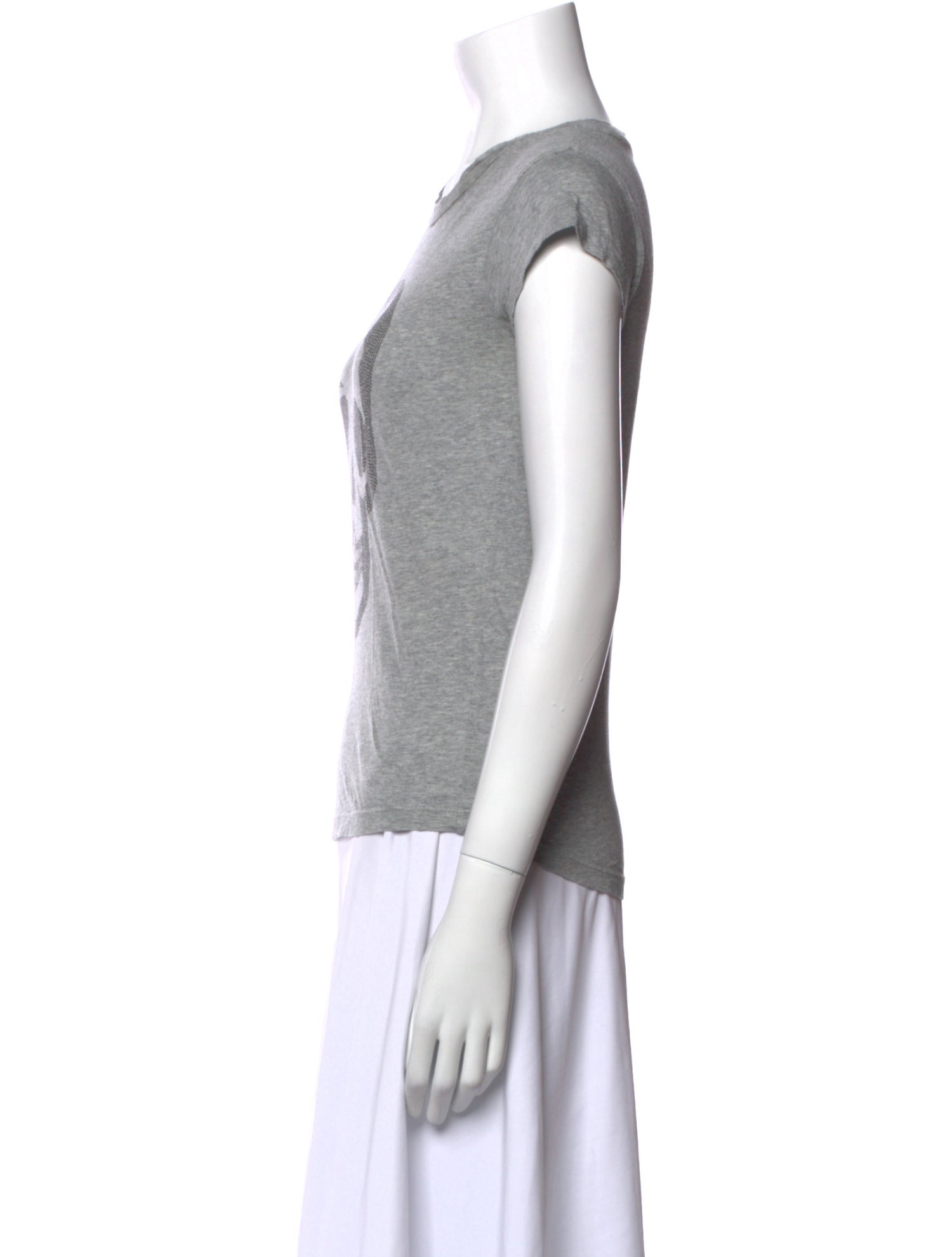 Zadig & Voltaire Graphic Print Crew Neck T-Shirt