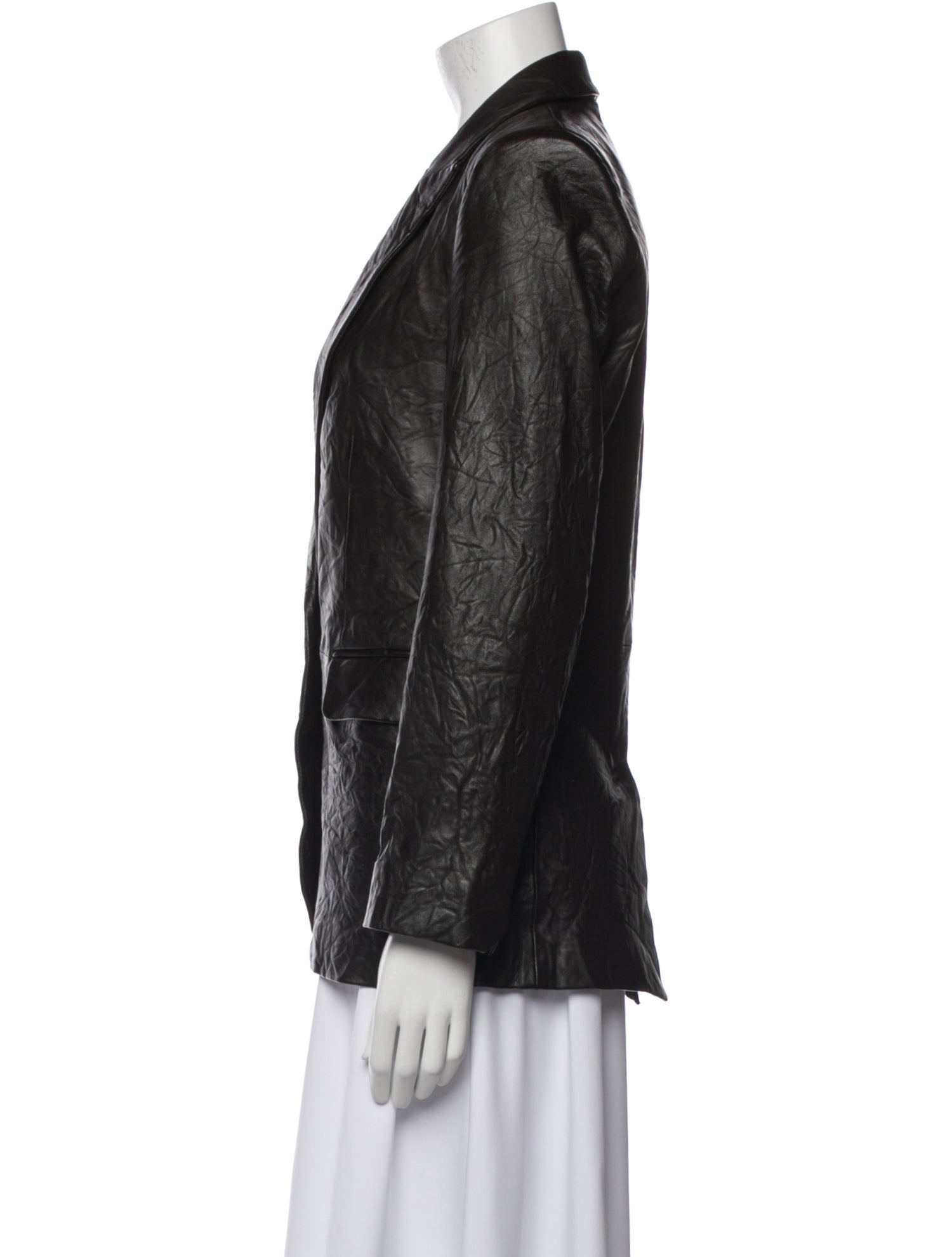 Zadig & Voltaire Leather Blazer