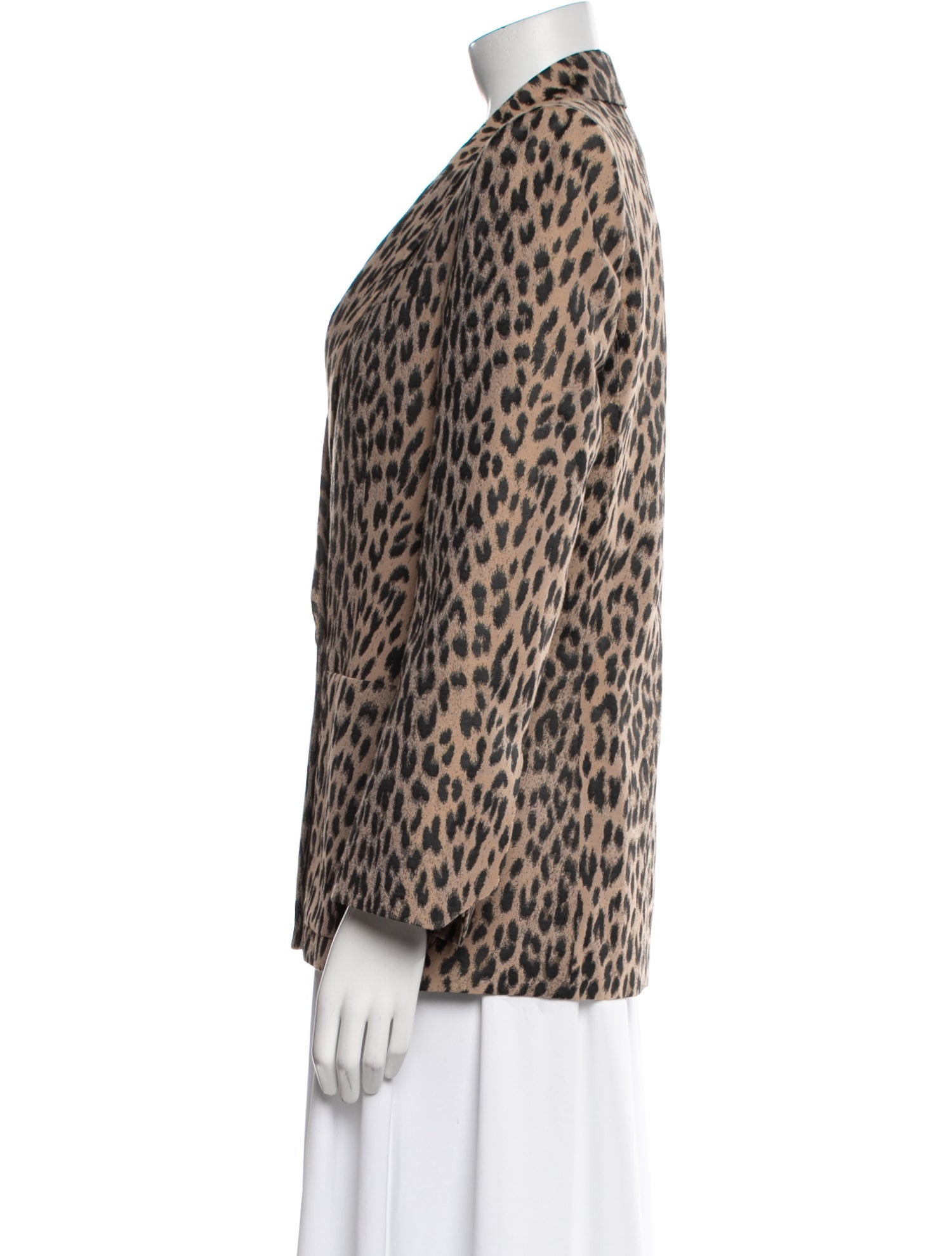 Zadig & Voltaire Animal Print Blazer