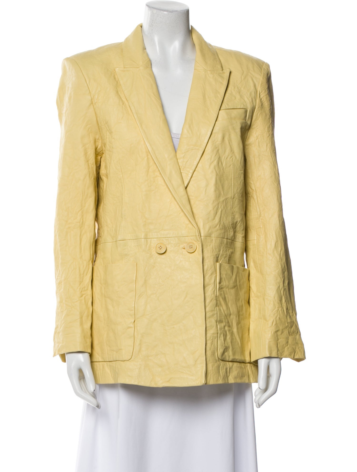 Zadig & Voltaire Lamb Leather Blazer w/ Tags