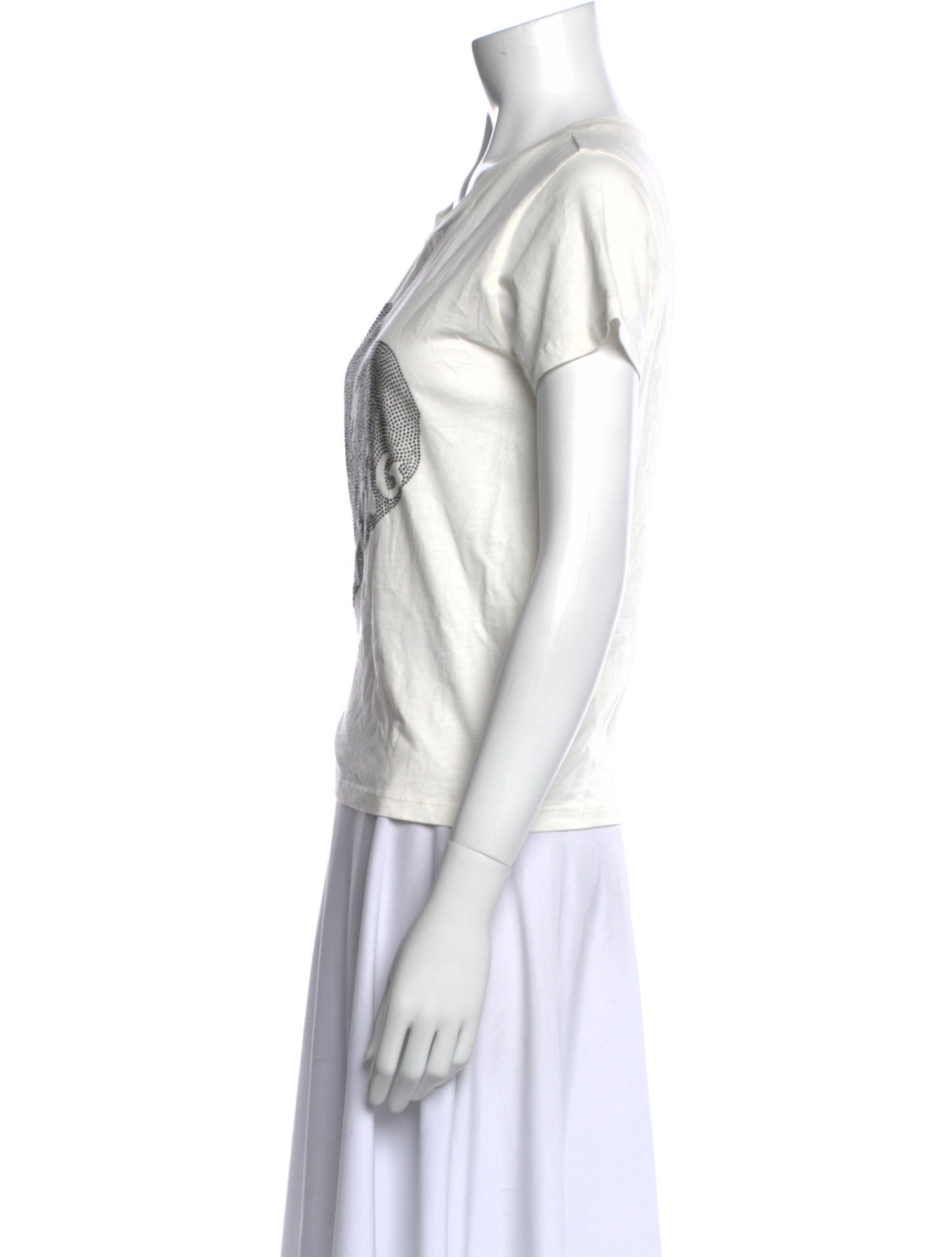 Zadig & Voltaire Graphic Print Crew Neck T-Shirt w/ Tags