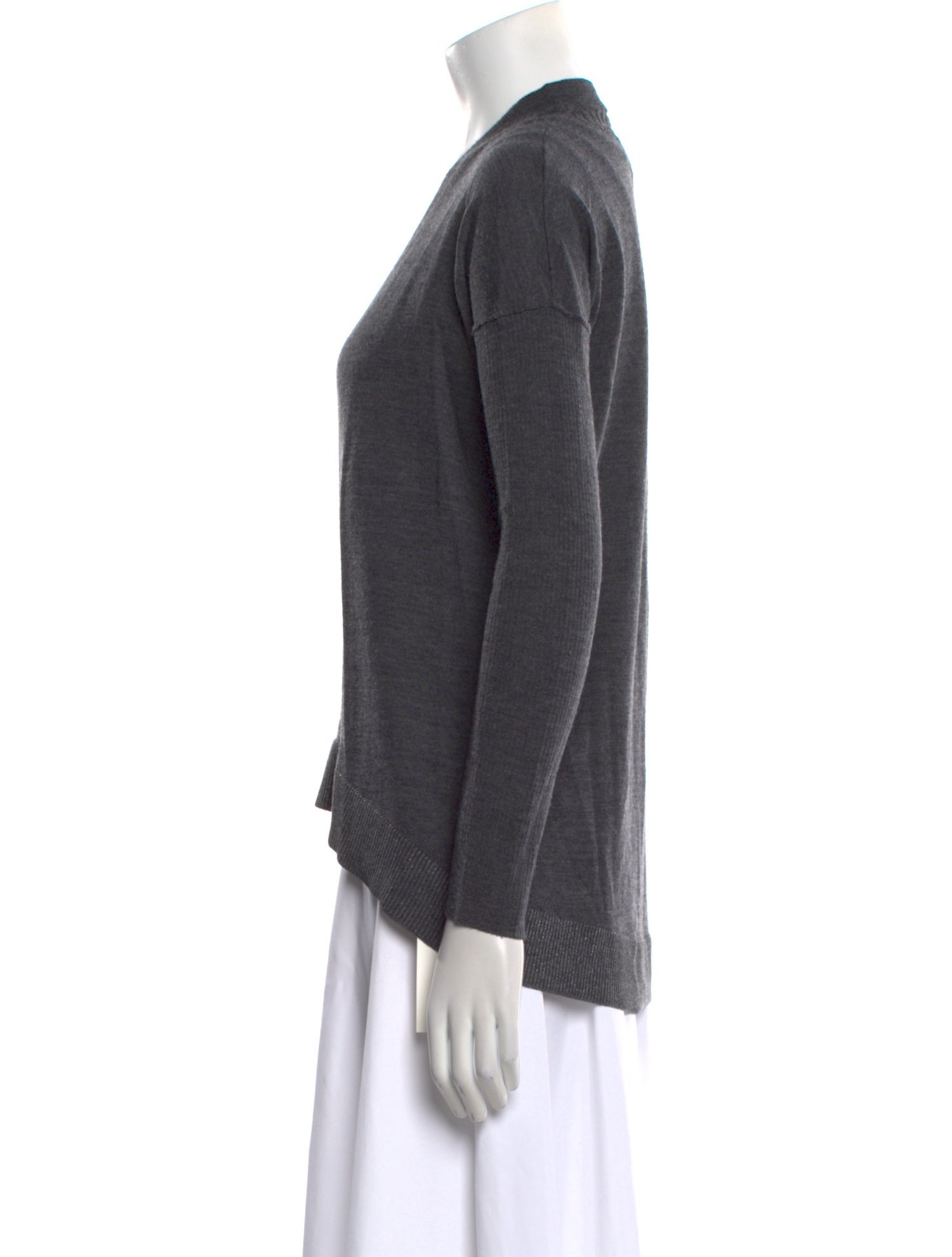 Zadig & Voltaire Merino Wool Scoop Neck Sweater