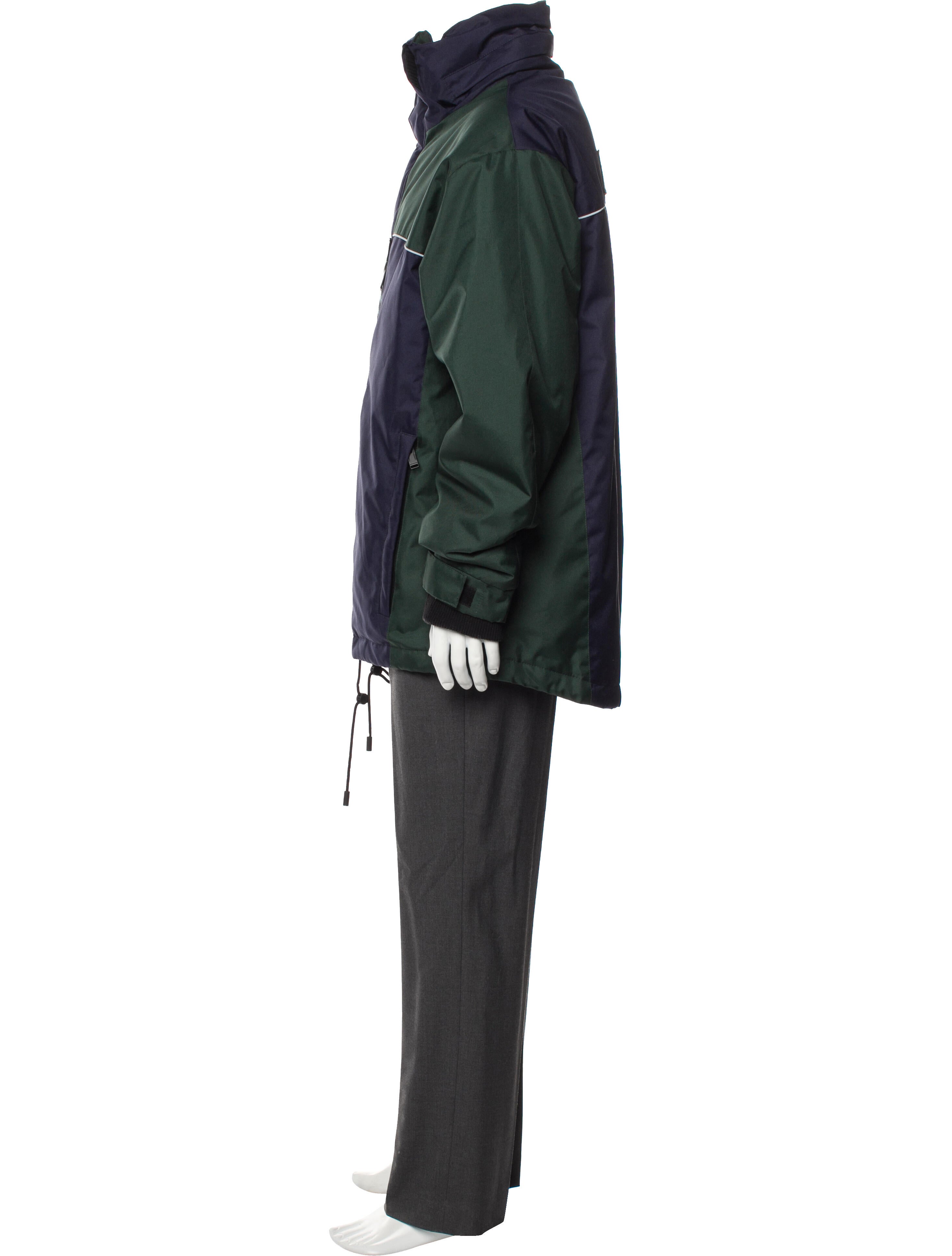 Zadig & Voltaire Colorblock Pattern Parka