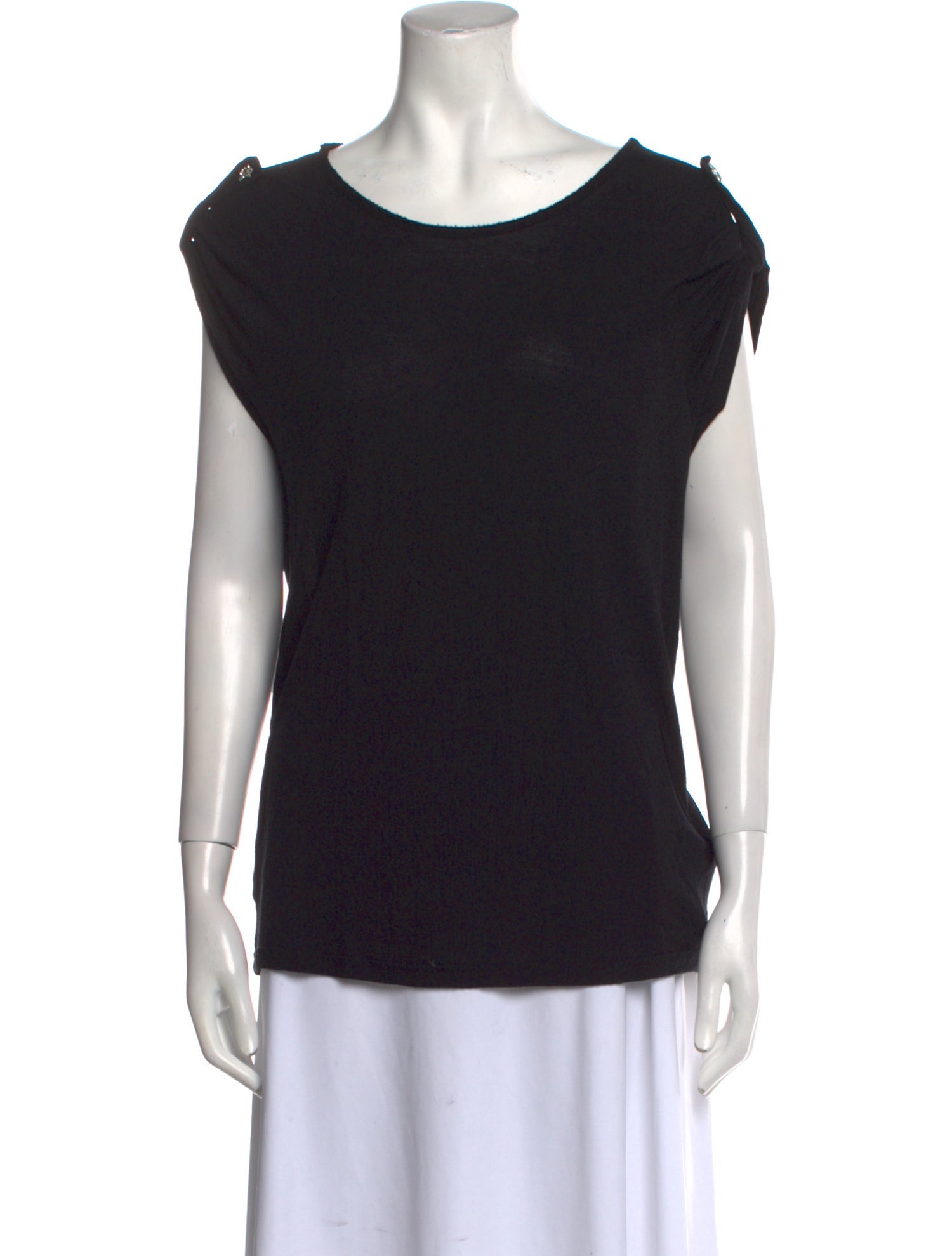 Zadig & Voltaire Bateau Neckline Short Sleeve T-Shirt