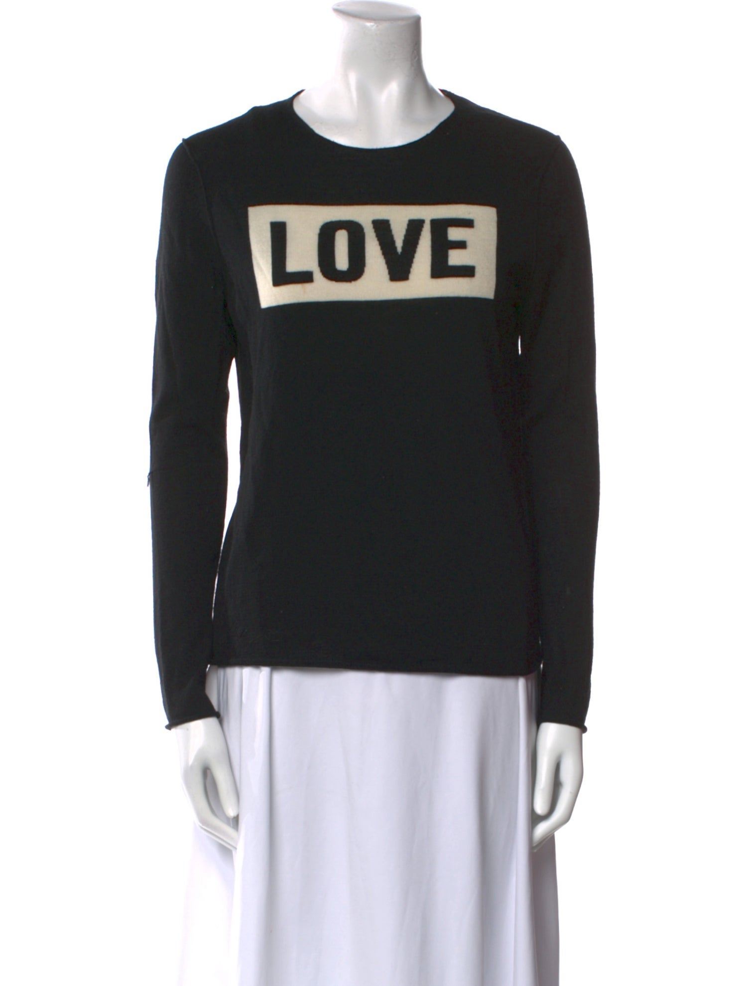 Zadig & Voltaire Merino Wool Graphic Print Sweater