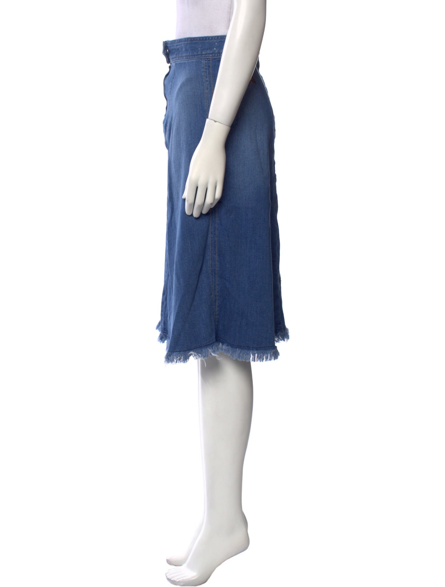 Zadig & Voltaire Embroidered Accent Knee-Length Skirt