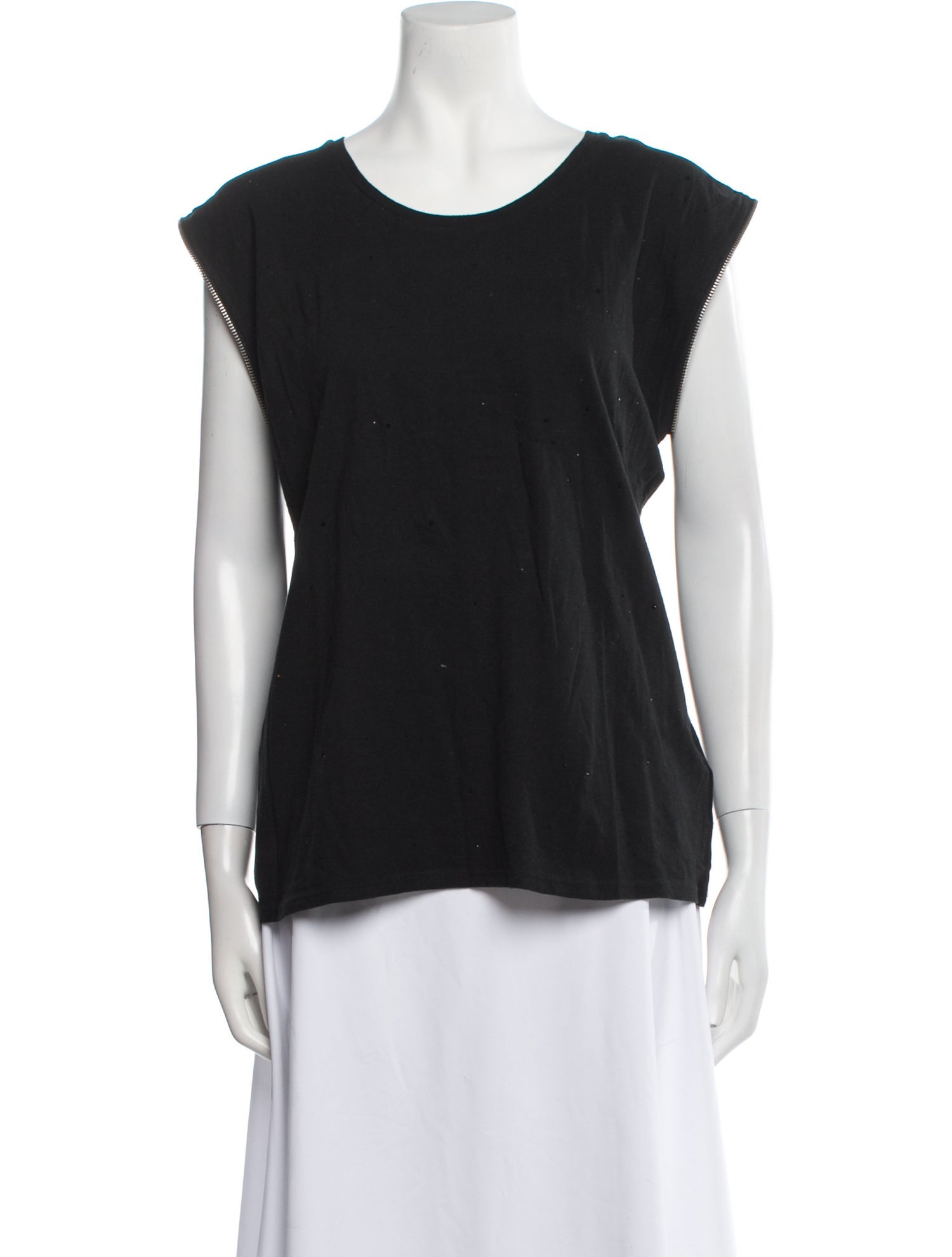 Zadig & Voltaire Scoop Neck Short Sleeve T-Shirt