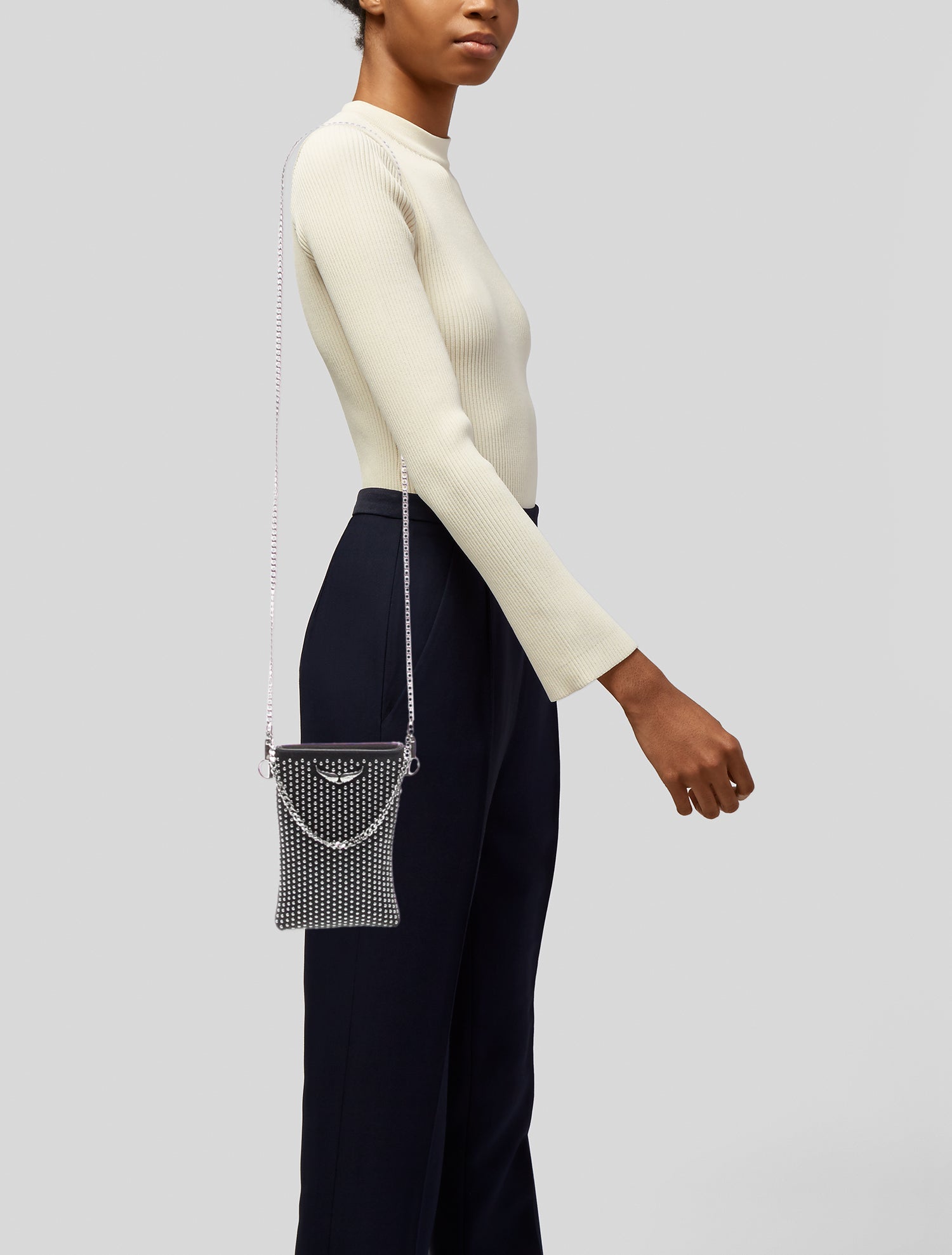 Zadig & Voltaire Leather Bucket Bag