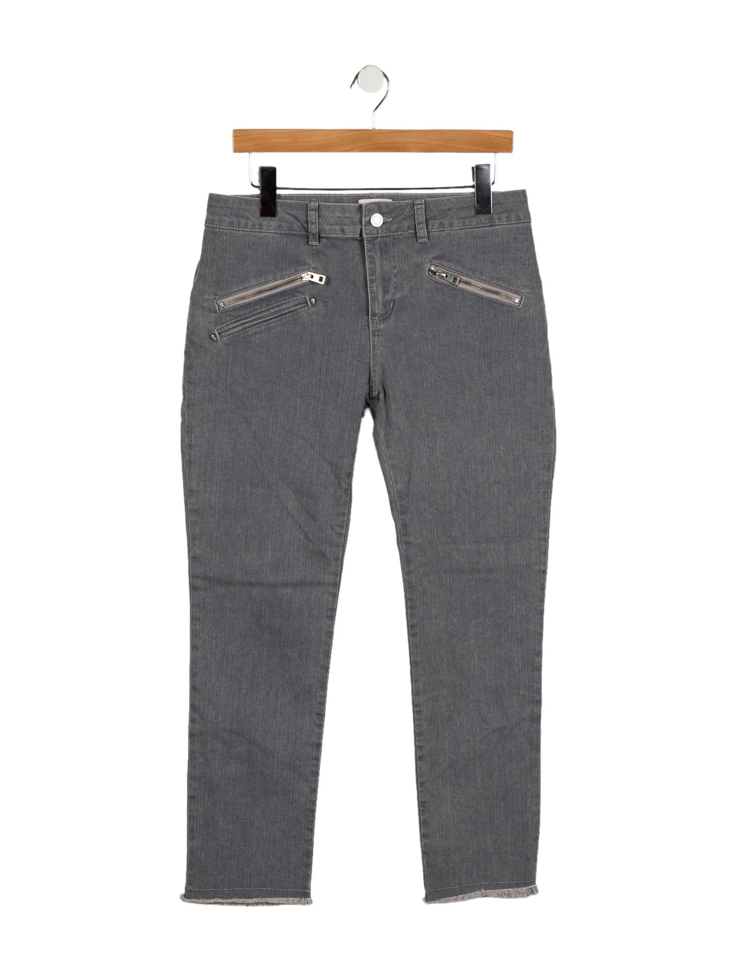 Zadig & Voltaire Mid-Rise Straight Leg Jeans
