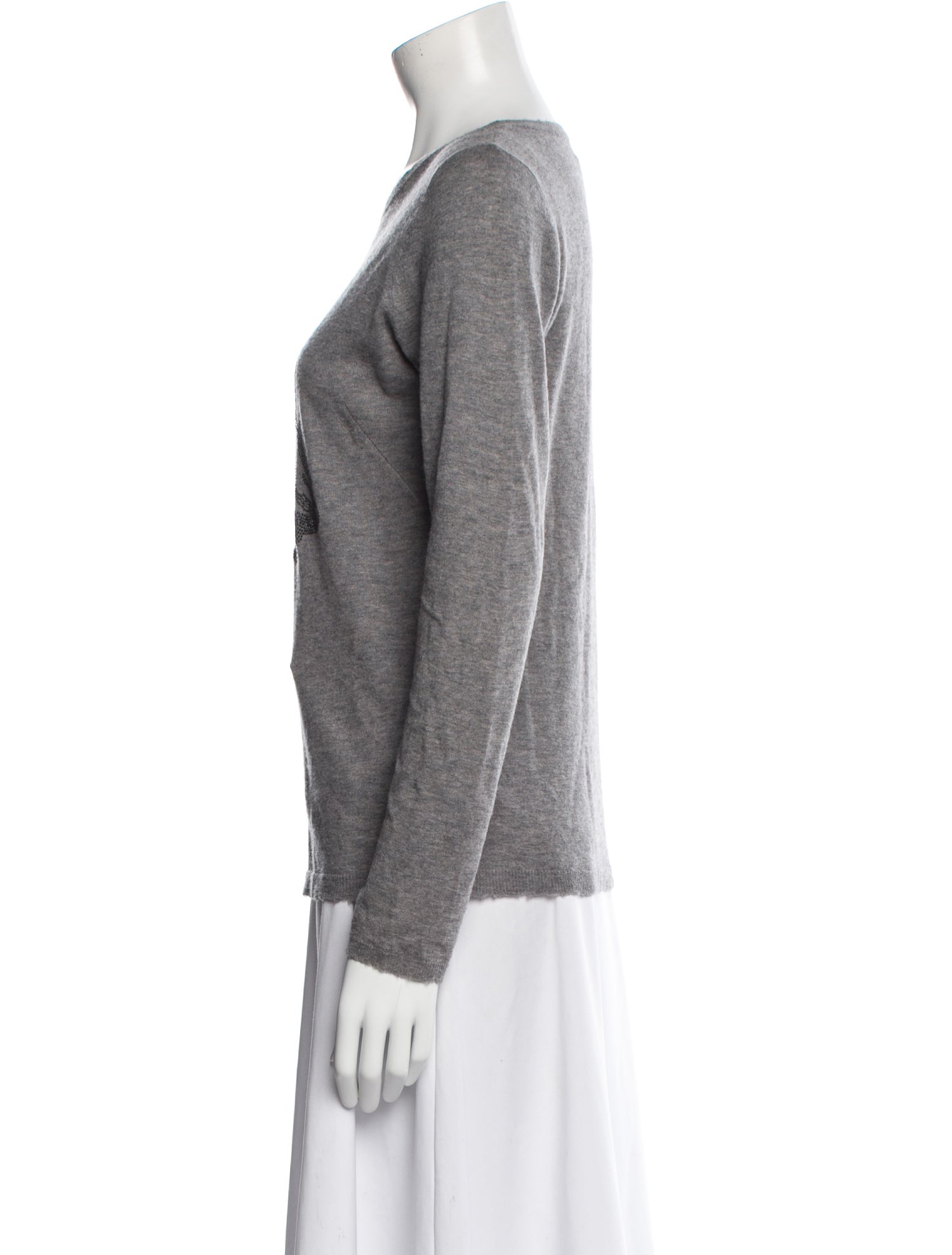 Zadig & Voltaire Cashmere Graphic Print Sweater