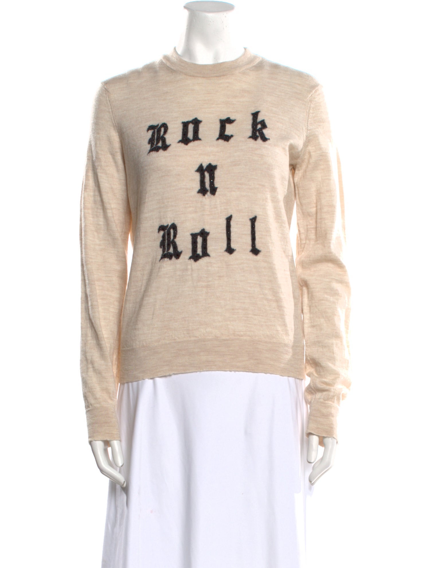 Zadig & Voltaire Graphic Print Crew Neck Sweater