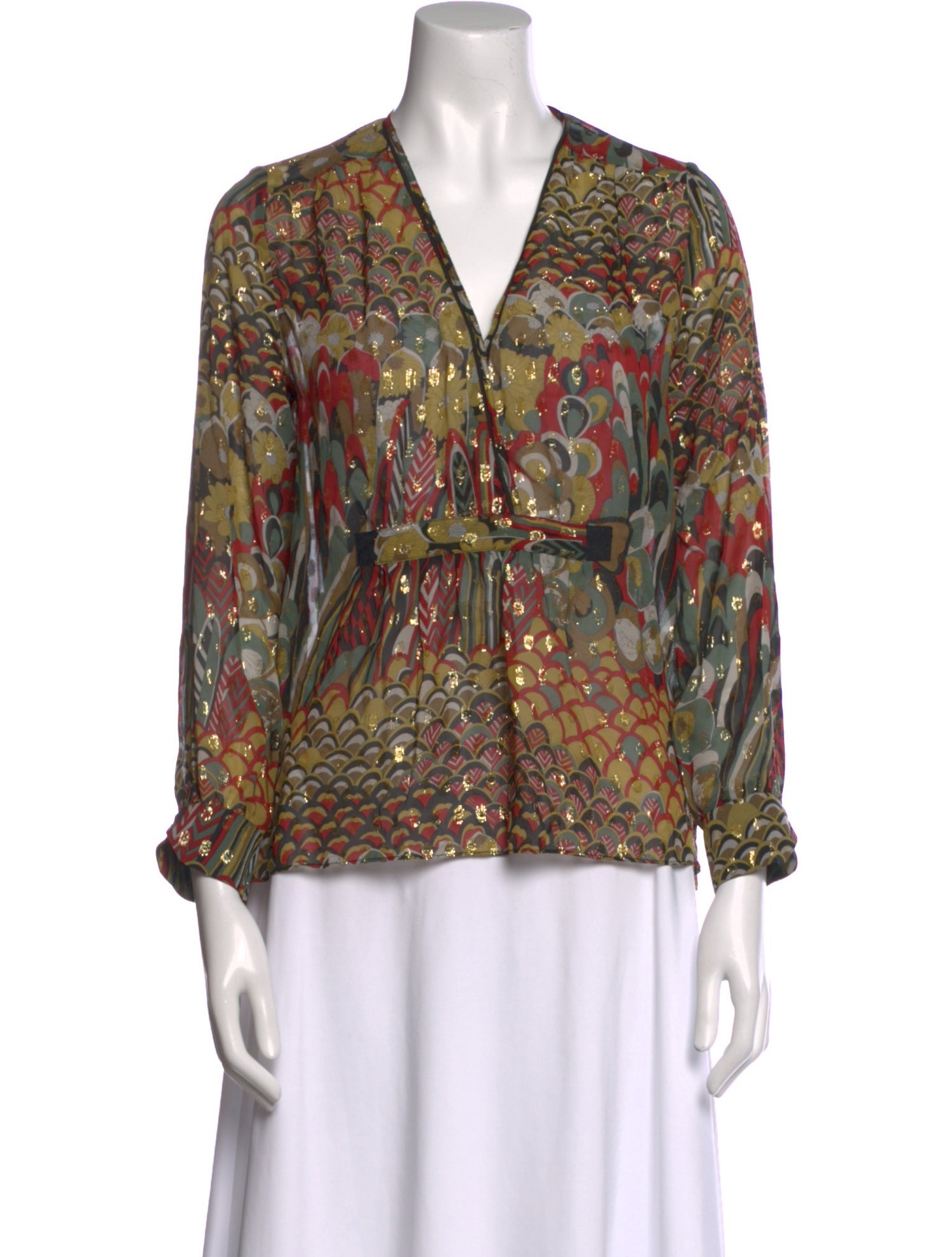 Zadig & Voltaire Silk Printed Blouse