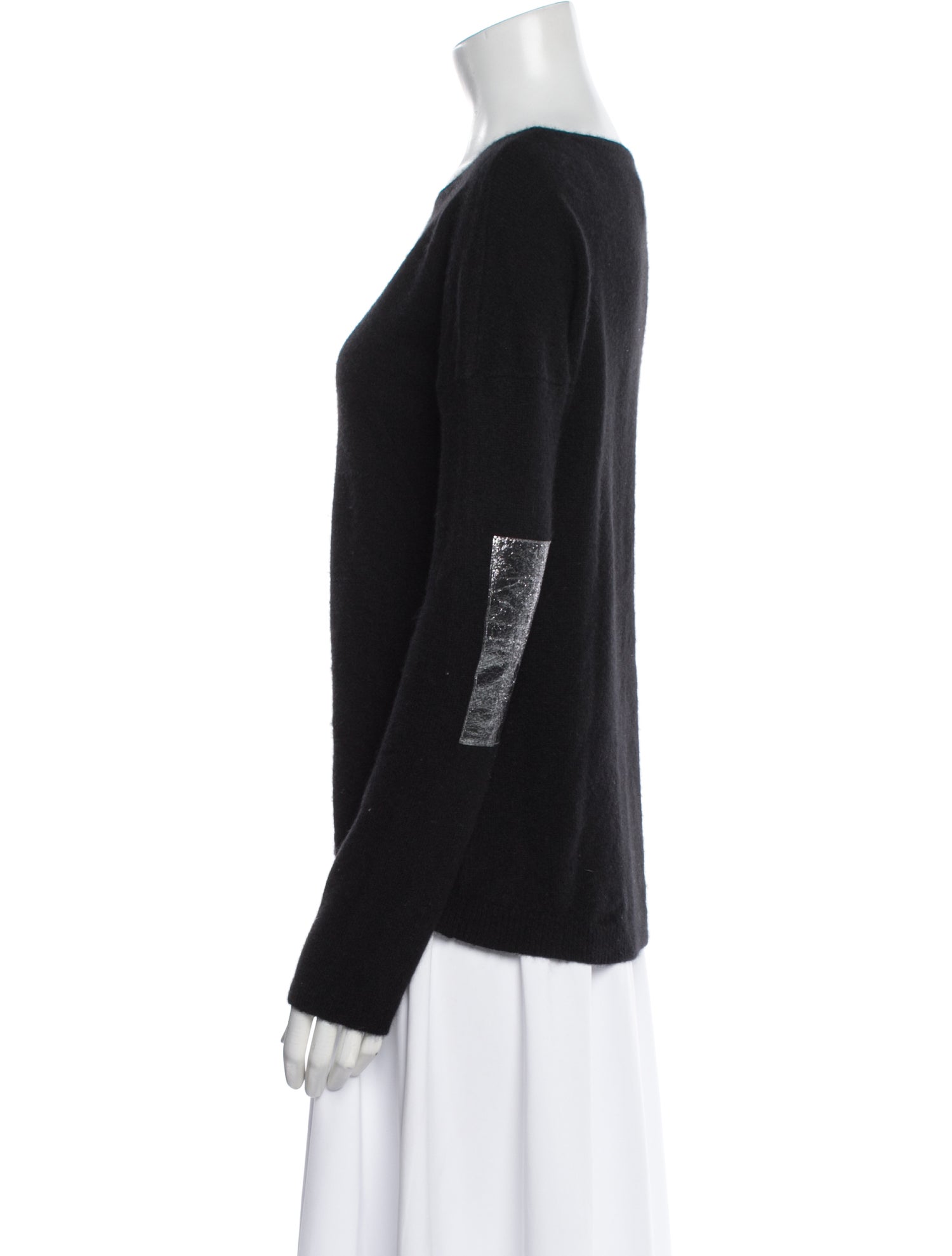 Zadig & Voltaire Cashmere Bateau Neckline Sweater