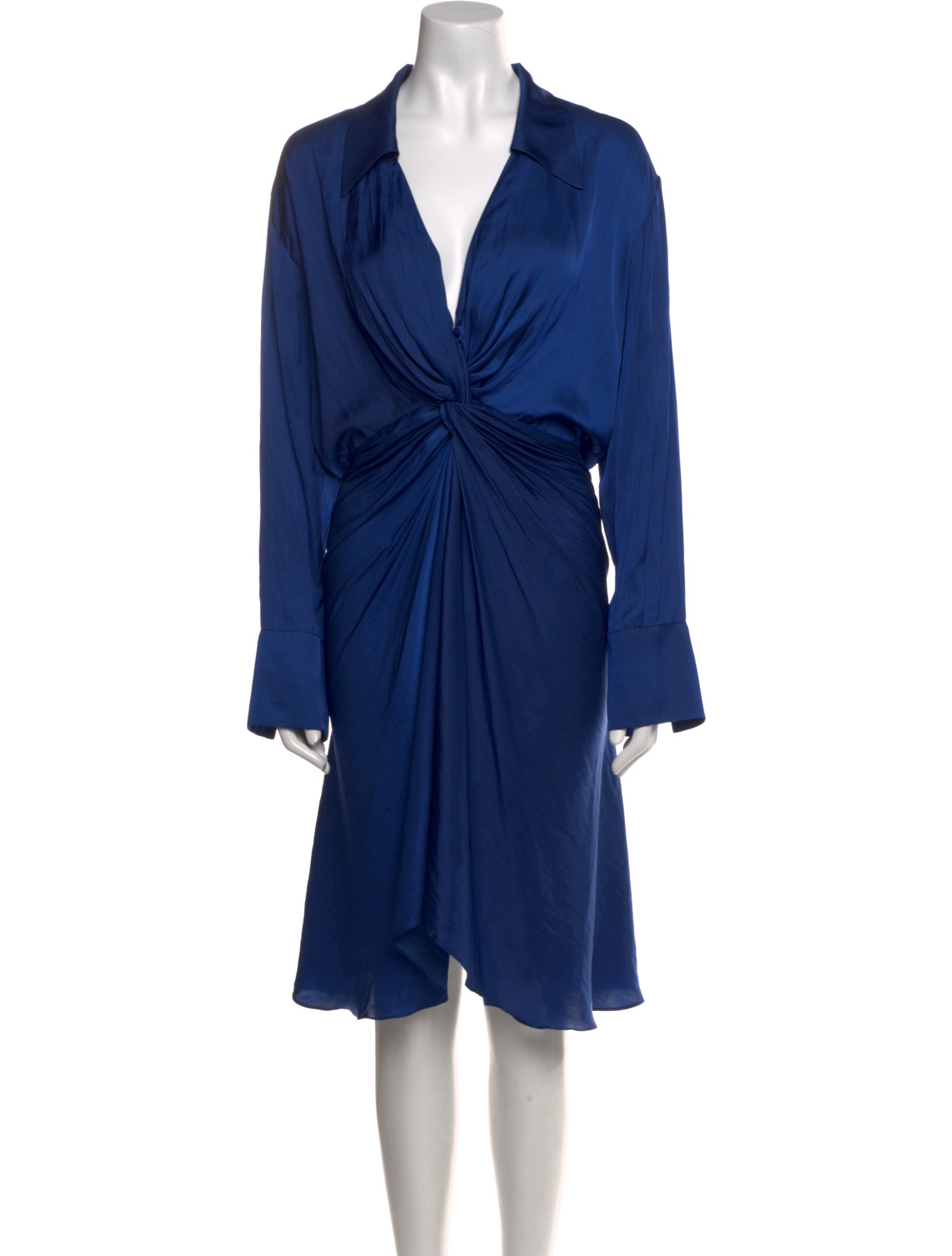 Zadig & Voltaire V-Neck Knee-Length Dress