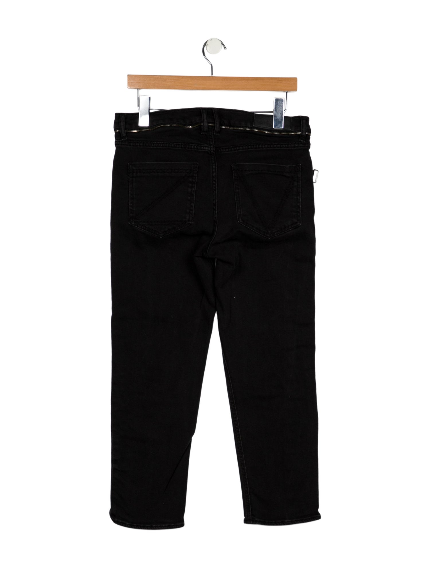 Zadig & Voltaire Mid-Rise Straight Leg Jeans