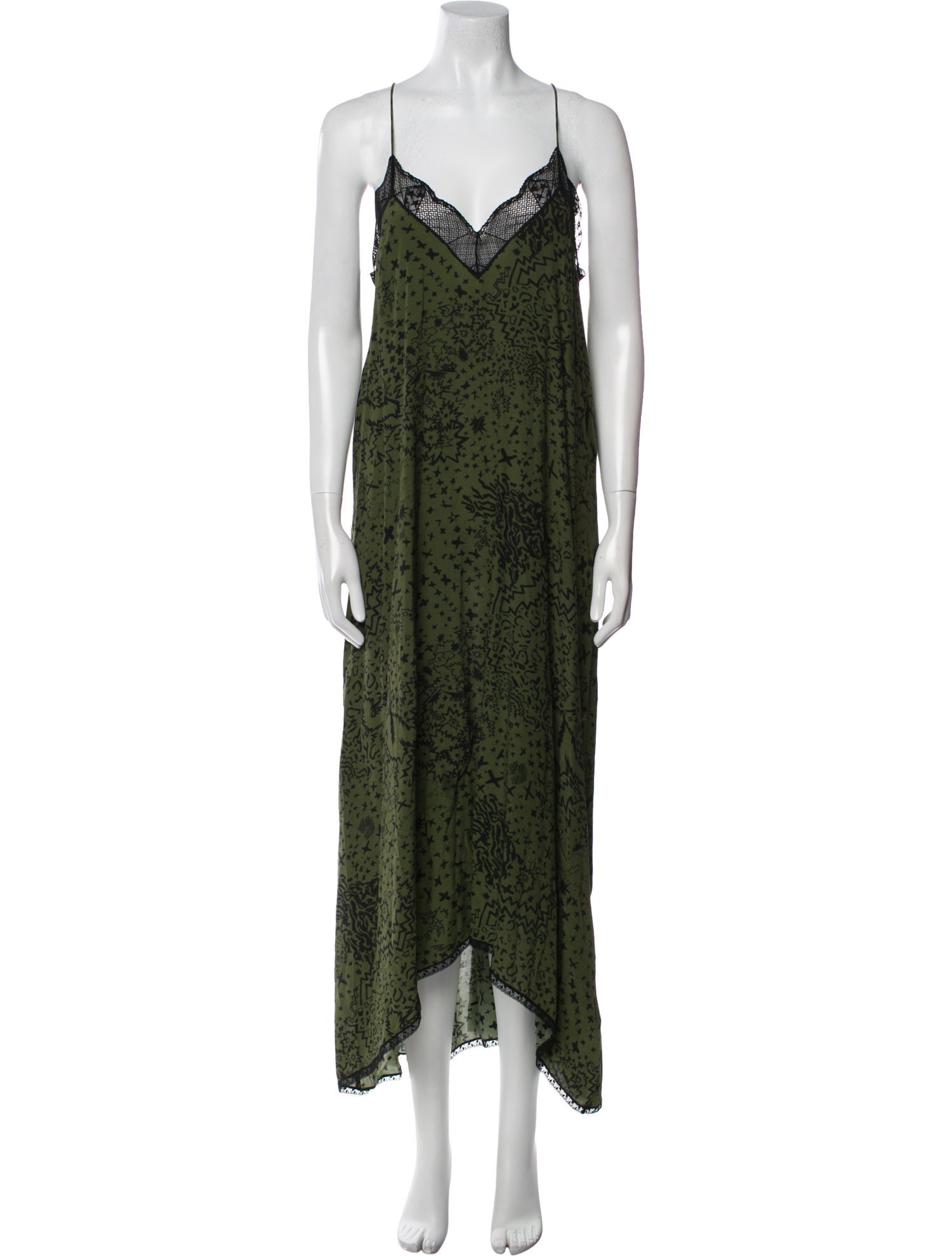 Zadig & Voltaire Printed Midi Length Dress