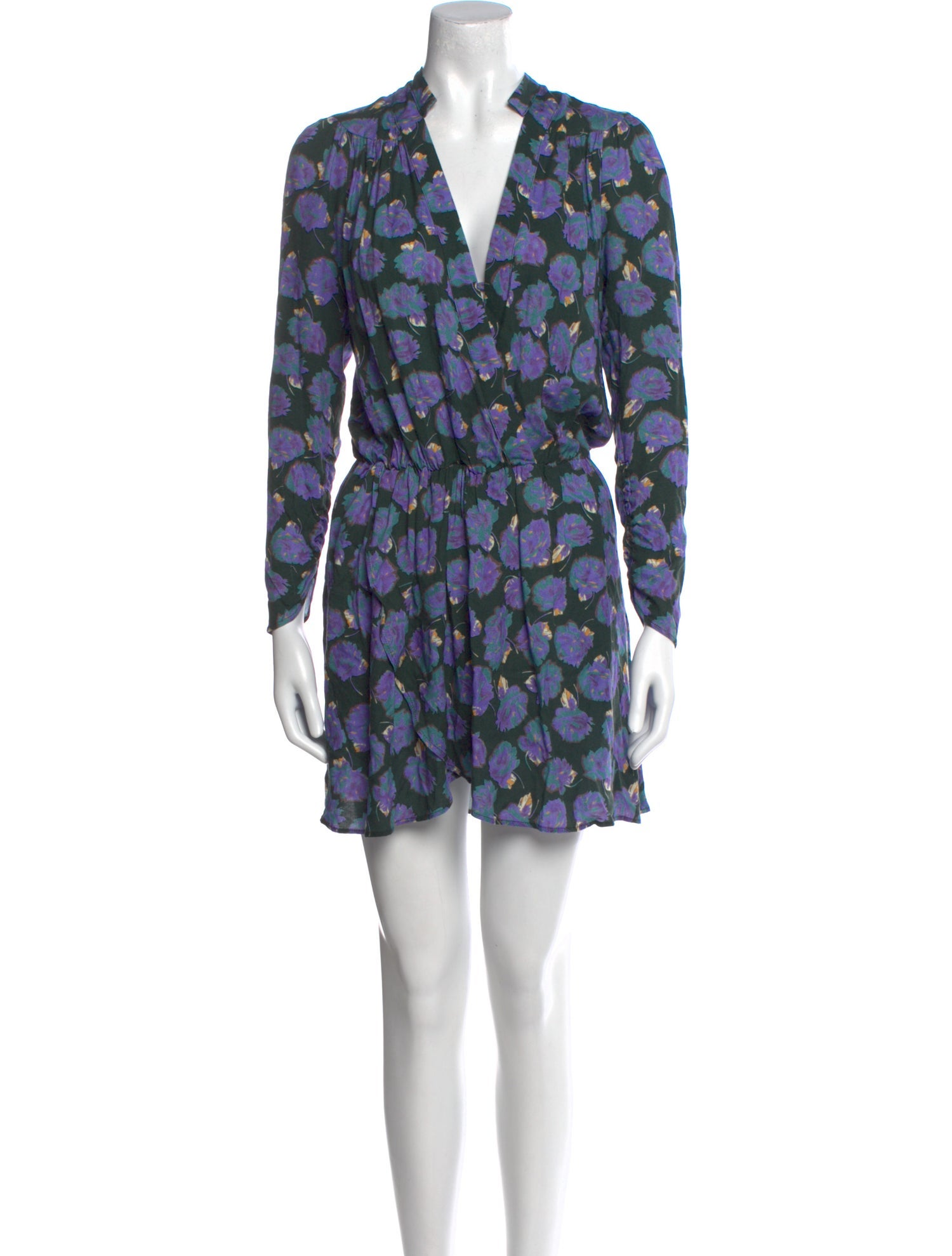 Zadig & Voltaire Floral Print Mini Dress