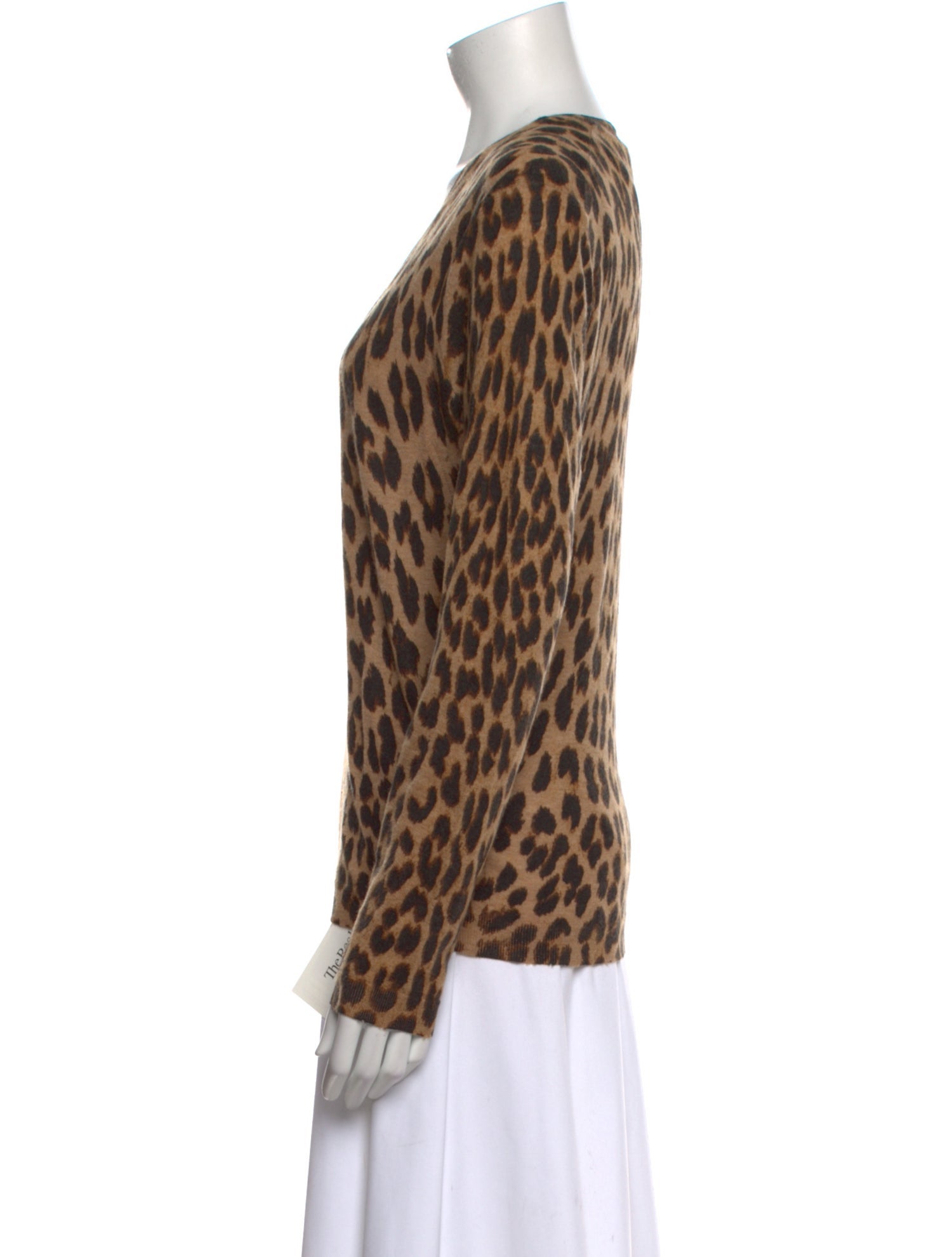 Zadig & Voltaire Cashmere Animal Print Sweater