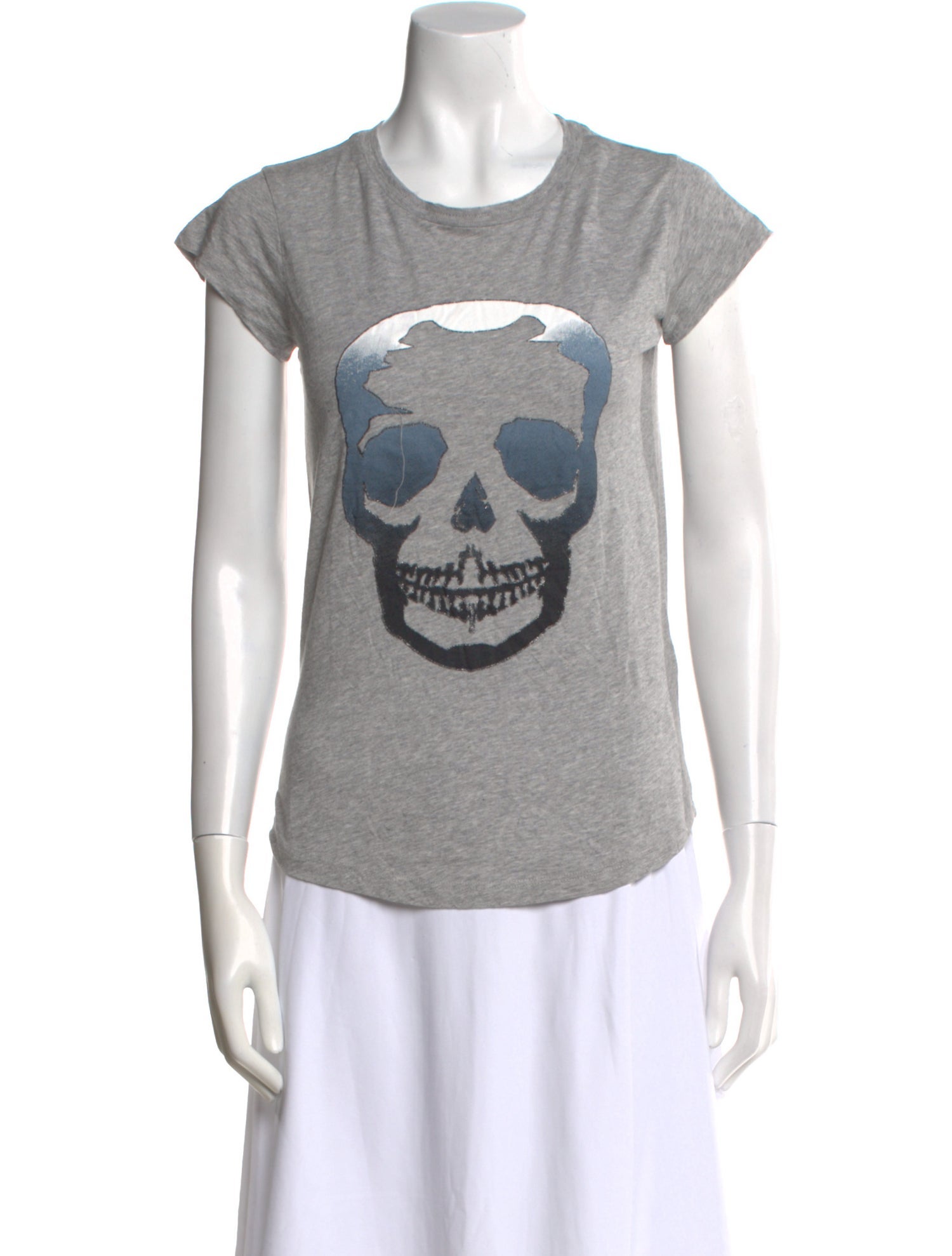 Zadig & Voltaire Graphic Print Crew Neck T-Shirt w/ Tags