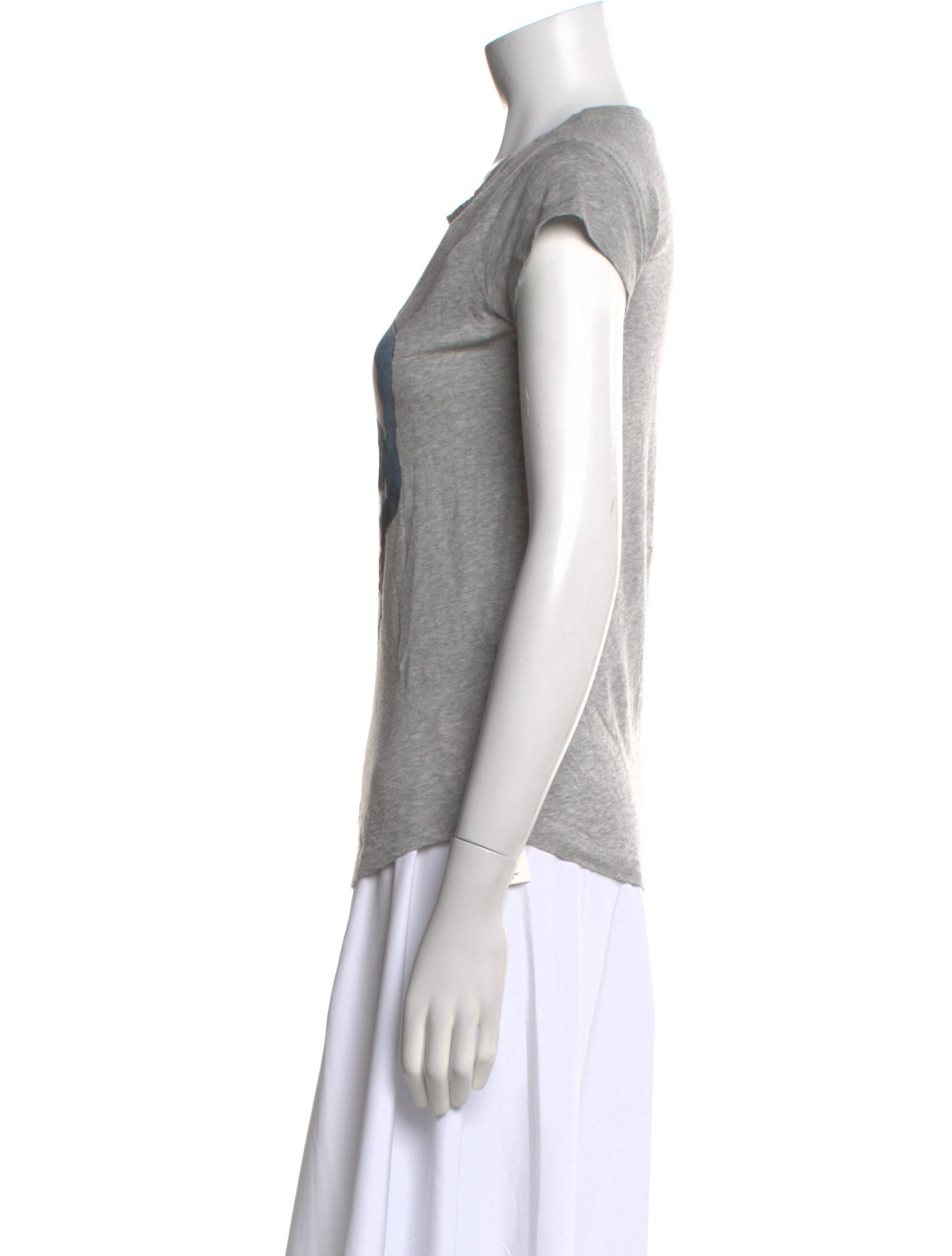 Zadig & Voltaire Graphic Print Crew Neck T-Shirt w/ Tags