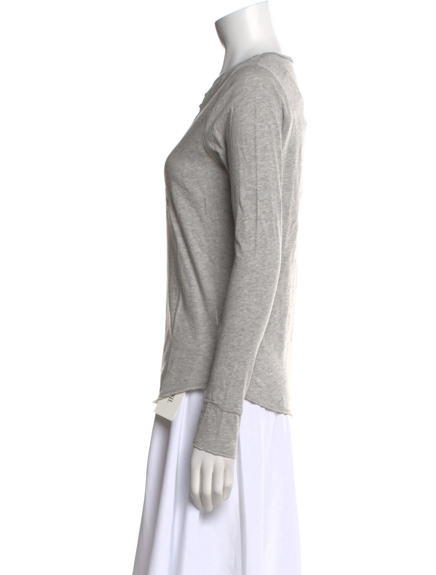 Zadig & Voltaire V-Neck Long Sleeve Top w/ Tags