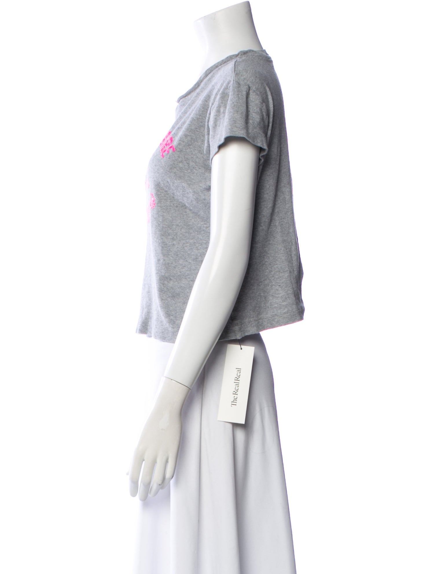 Zadig & Voltaire Graphic Print Crew Neck T-Shirt