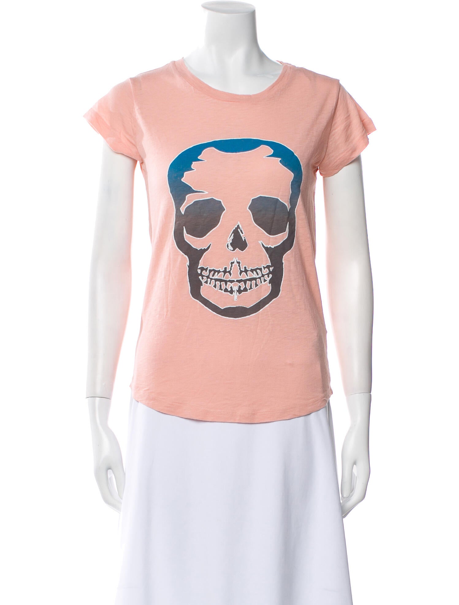 Zadig & Voltaire Graphic Print Crew Neck T-Shirt w/ Tags