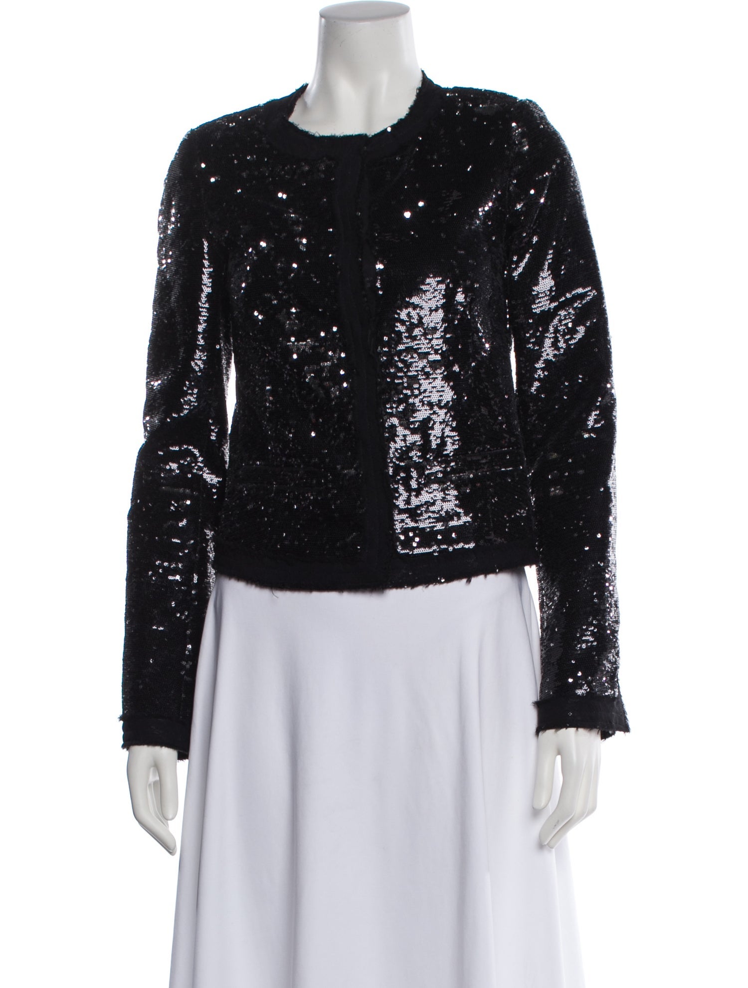 Zadig & Voltaire Sequin Patterned Evening Jacket
