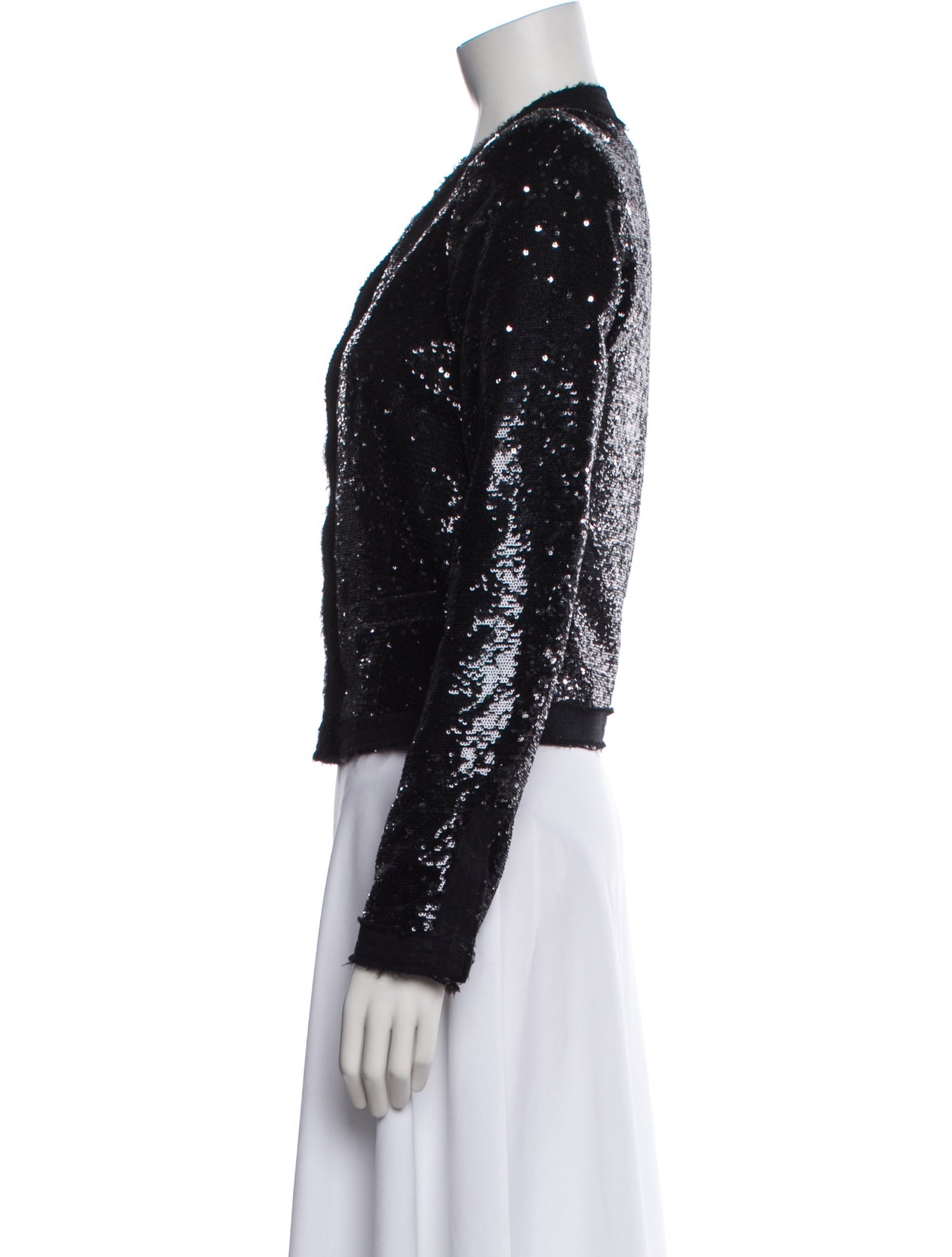 Zadig & Voltaire Sequin Patterned Evening Jacket