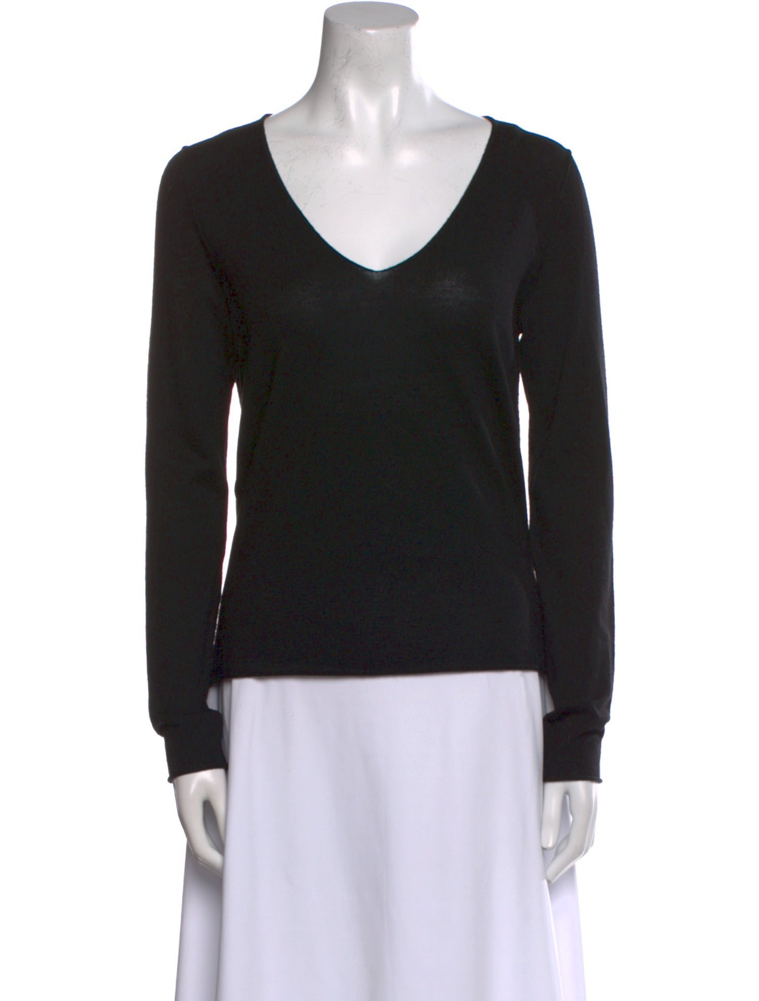 Zadig & Voltaire Merino Wool V-Neck Top