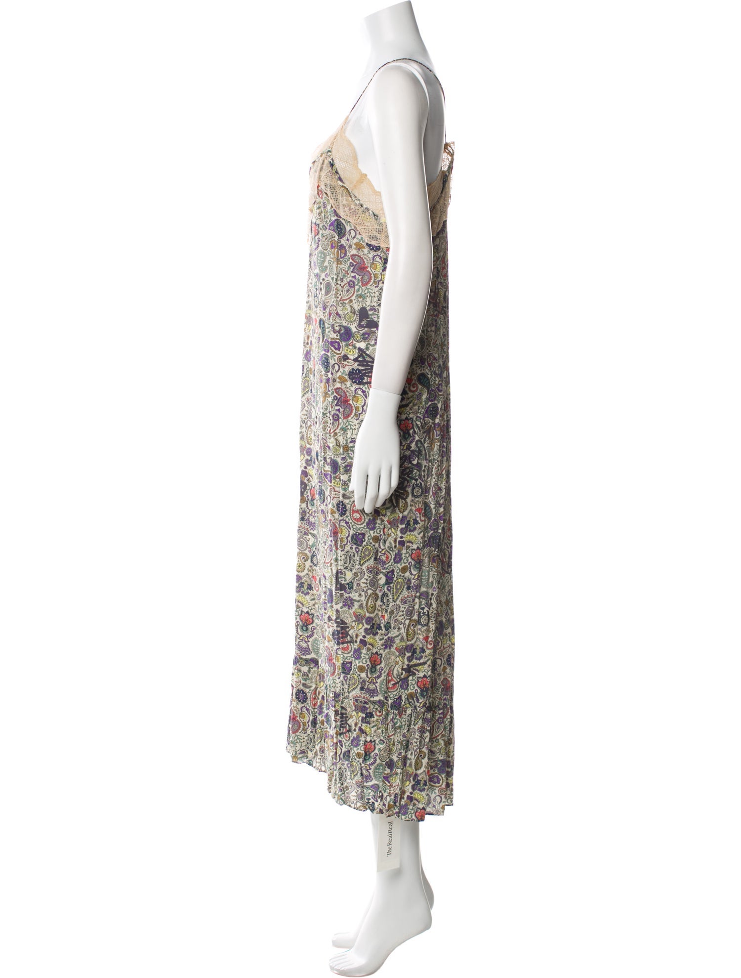 Zadig & Voltaire Floral Print Long Dress