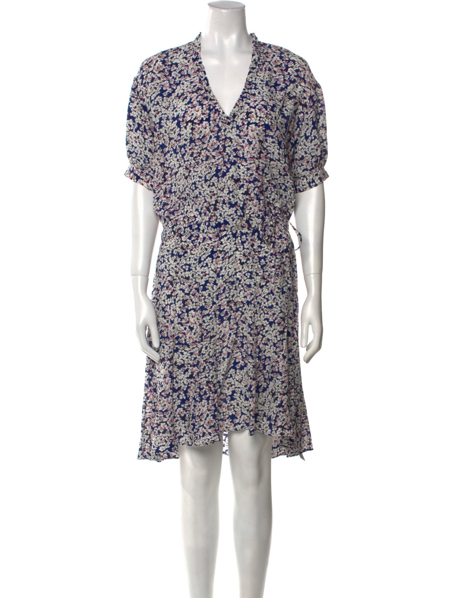 Zadig & Voltaire Floral Print Knee-Length Dress