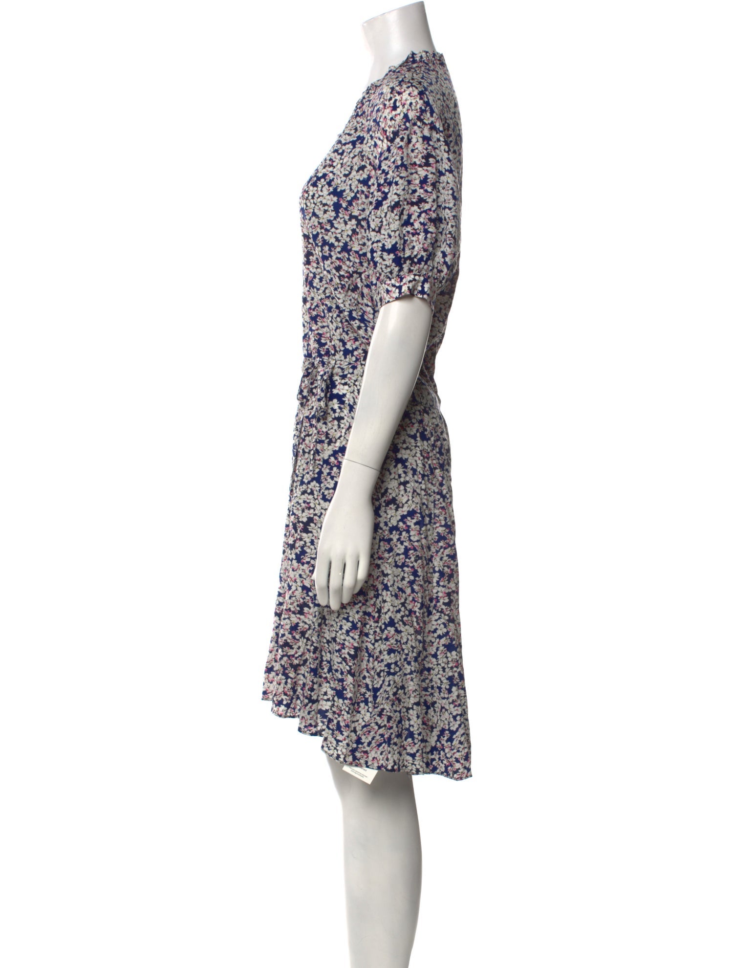 Zadig & Voltaire Floral Print Knee-Length Dress