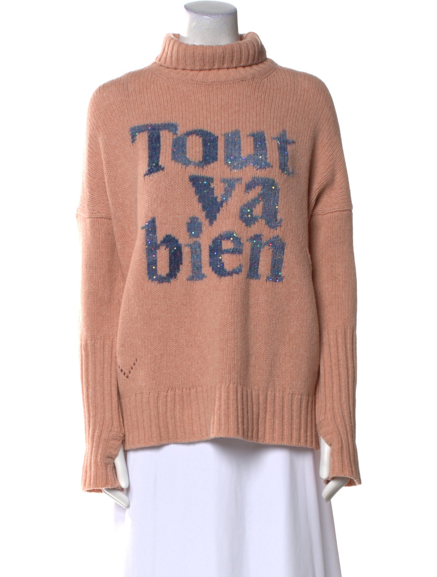 Zadig & Voltaire Wool Graphic Print Sweater
